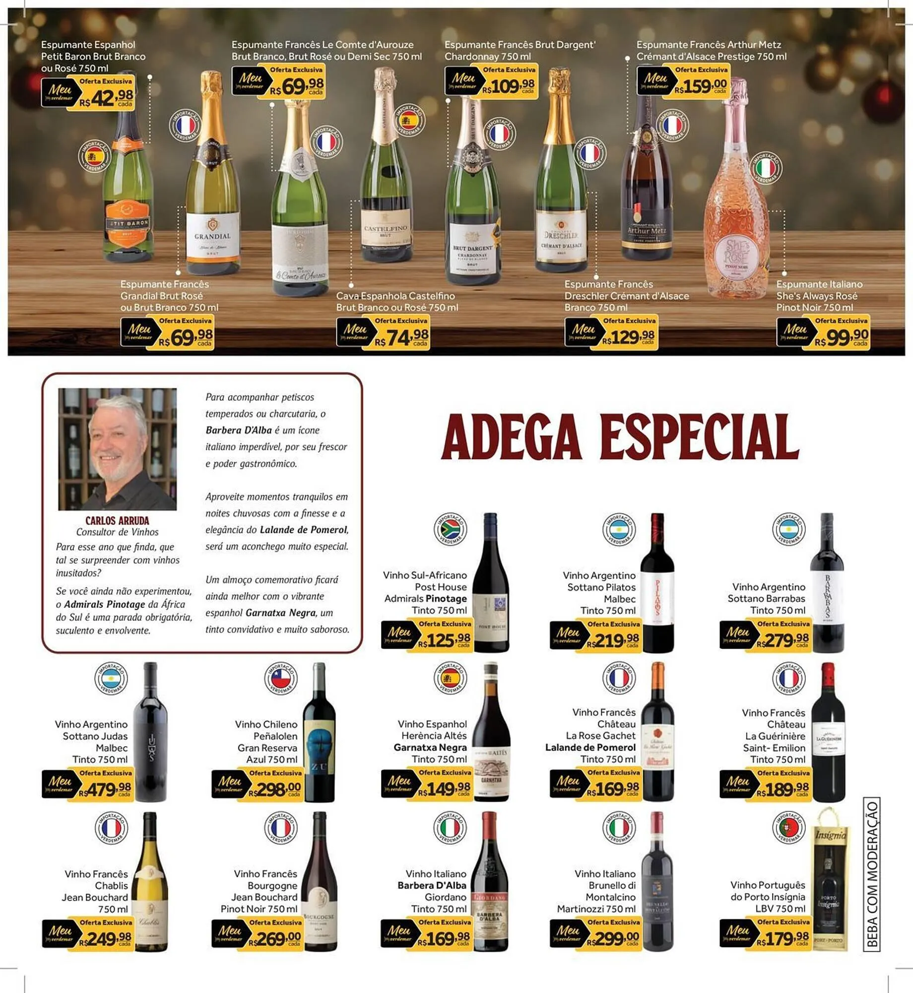 Encarte de Catálogo Verdemar Supermercado 3 de dezembro até 3 de janeiro 2026 - Pagina 10