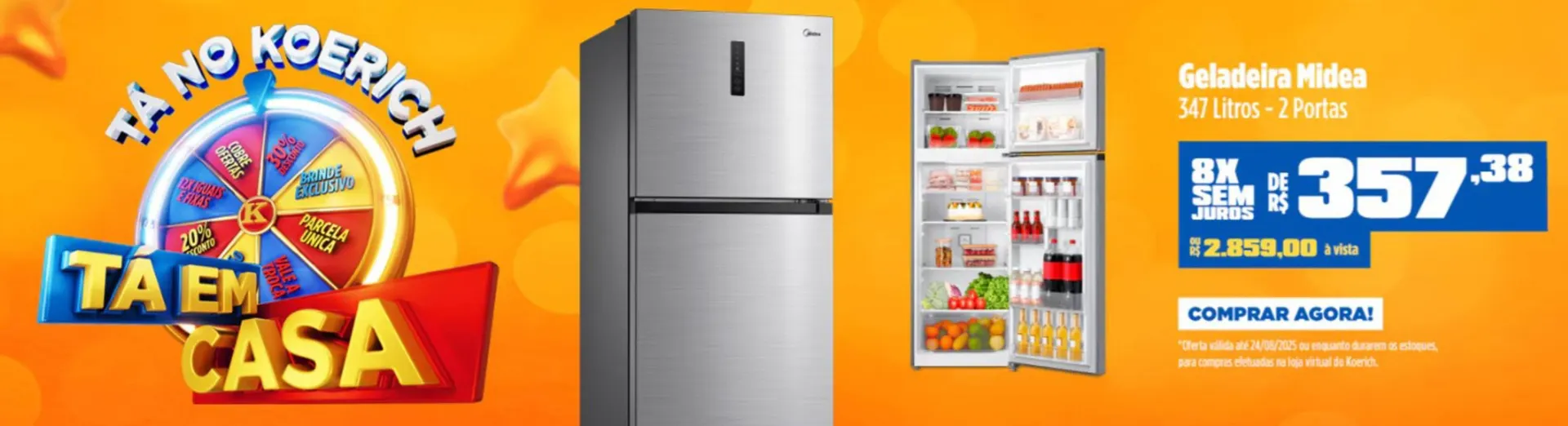 Encarte de Catálogo Lojas Koerich 18 de agosto até 24 de agosto 2025 - Pagina 4