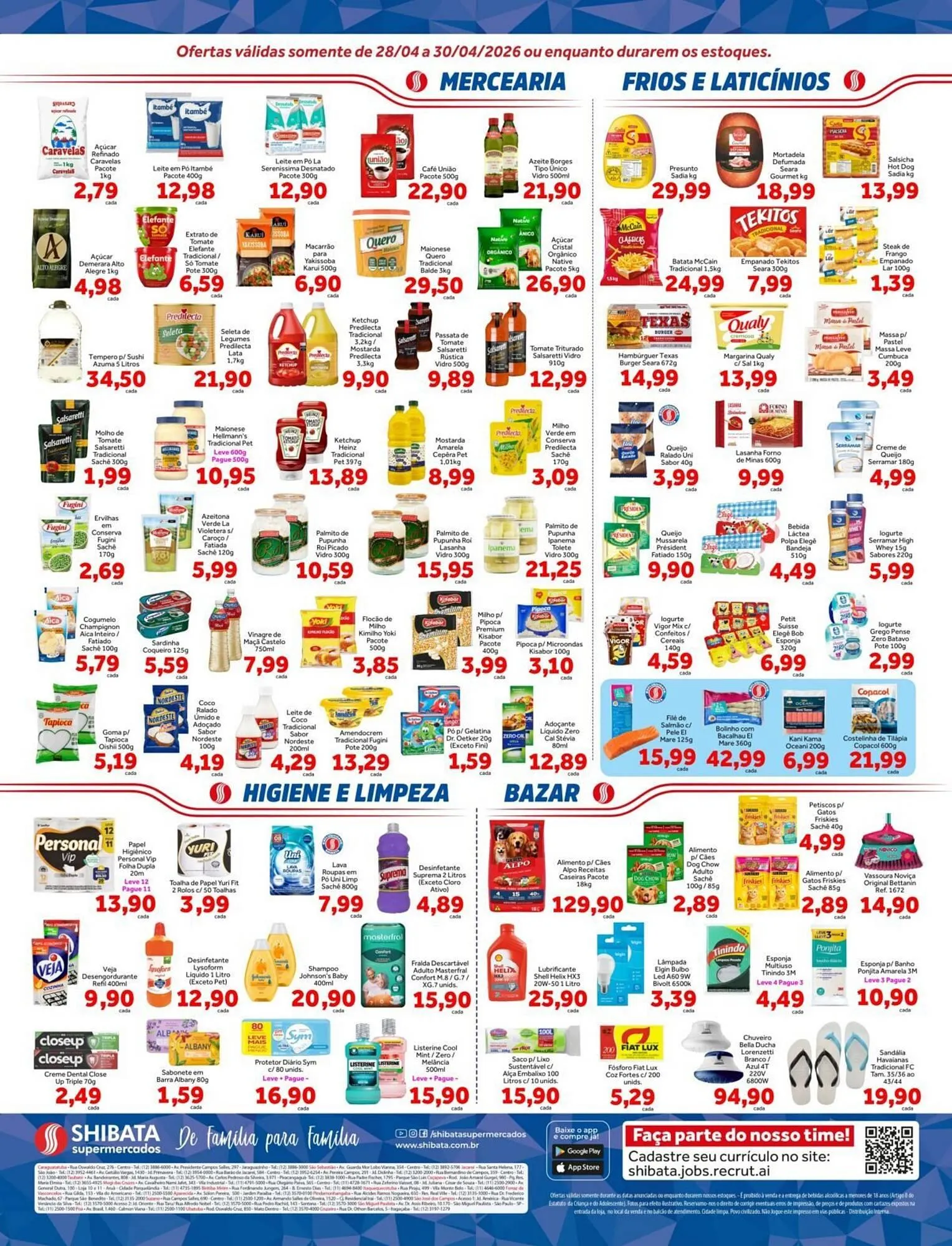 Encarte de Folheto Shibata Supermercados 27 de abril até 30 de abril 2026 - Pagina 2