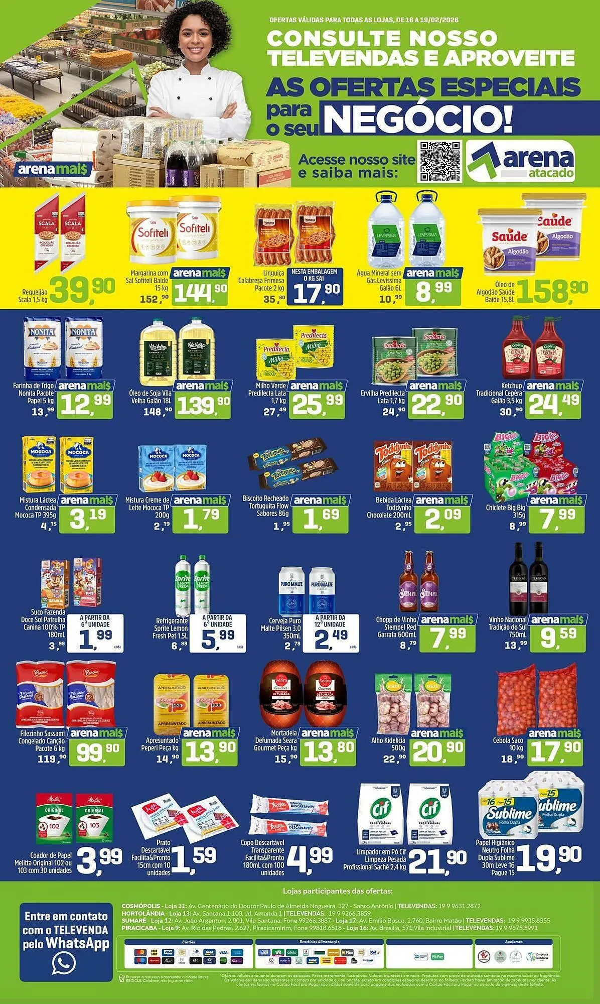 Folheto Arena Atacado - 1