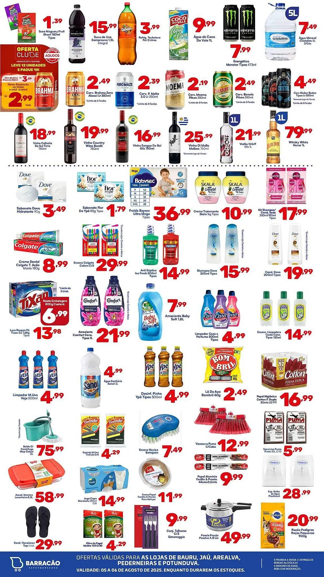 Encarte de Catálogo Barracão Supermercado 5 de agosto até 6 de agosto 2025 - Pagina 4