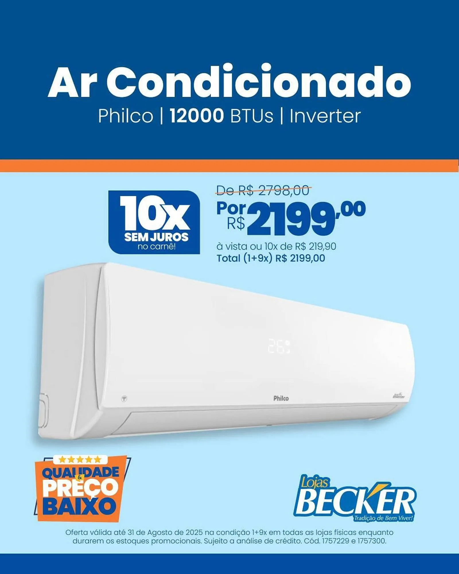 Encarte de Catálogo Lojas Becker 19 de agosto até 31 de agosto 2025 - Pagina 3