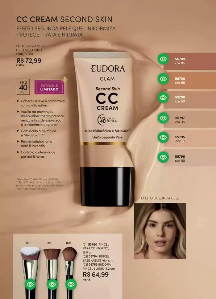 Encarte de Eudora Ciclo 05 12 de março até 12 de abril 2025 - Pagina 55