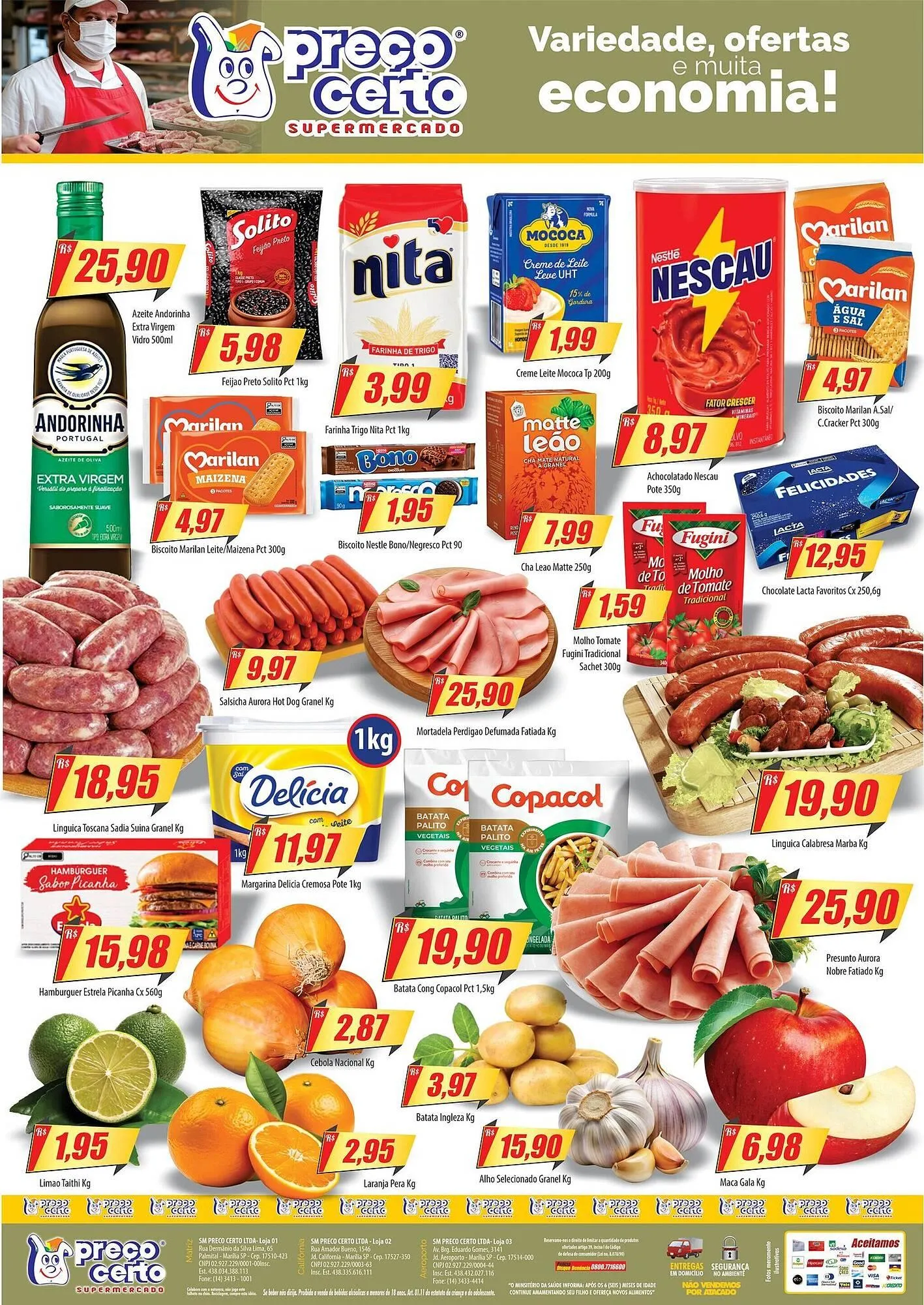 Encarte de Catálogo Preço Certo 17 de abril até 20 de abril 2026 - Pagina 2