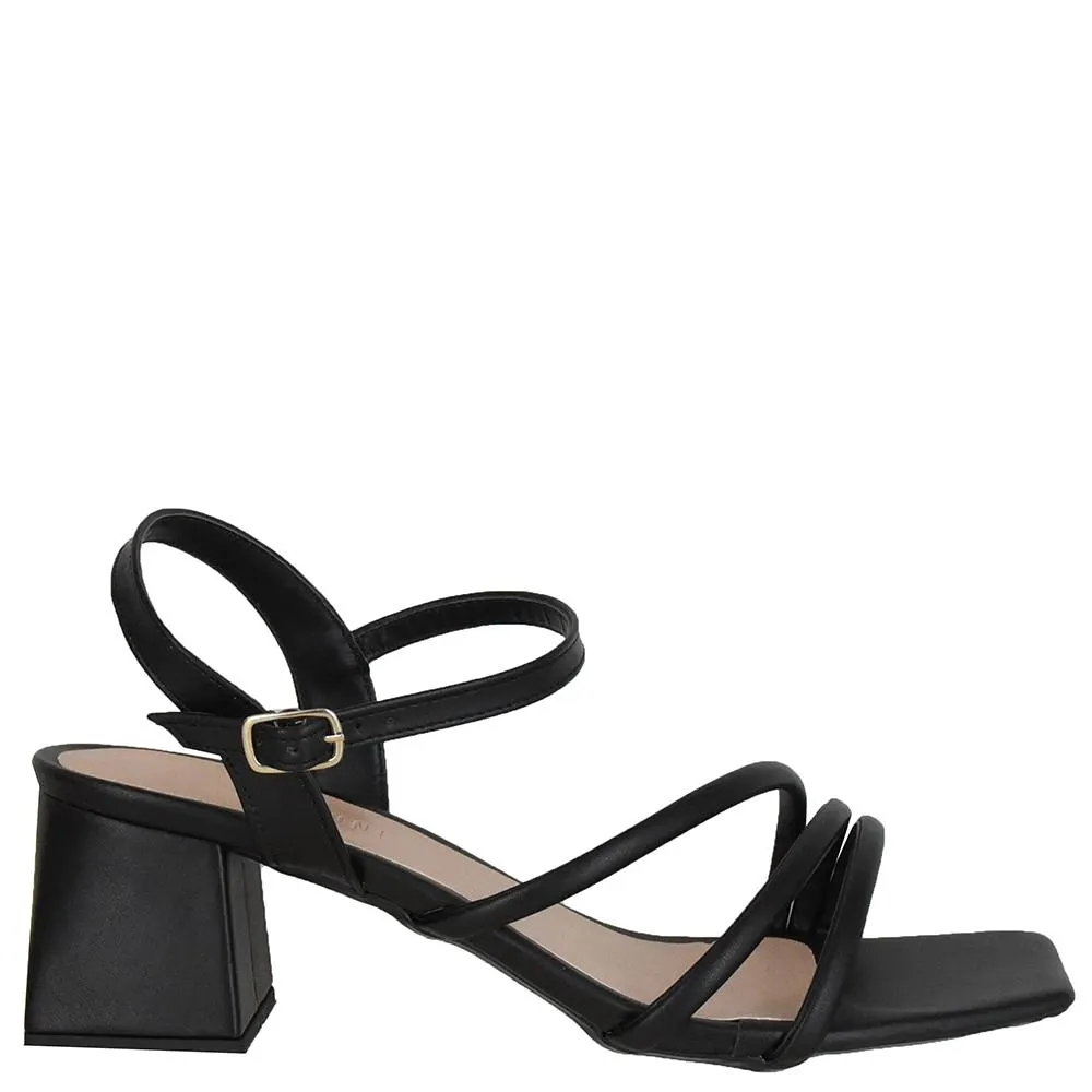 SANDALIA SALTO QUADRADO MEDIO TIRINHAS DI SANTINNI