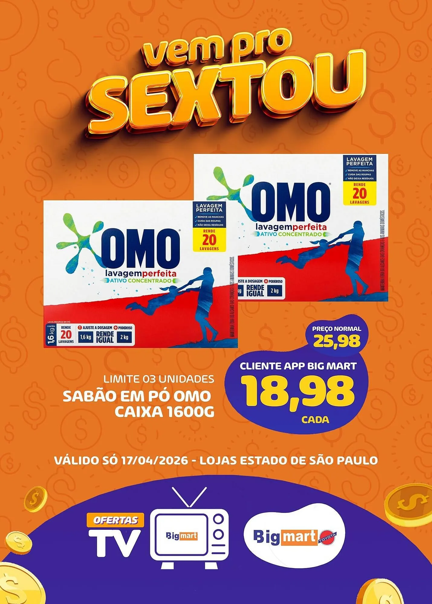 Encarte de Catálogo Bigmart 17 de abril até 17 de abril 2026 - Pagina 3