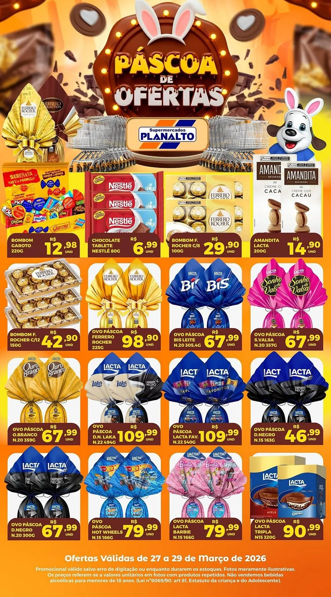 Encarte de Catálogo Supermercados Planalto 27 de março até 29 de março 2026 - Pagina 3