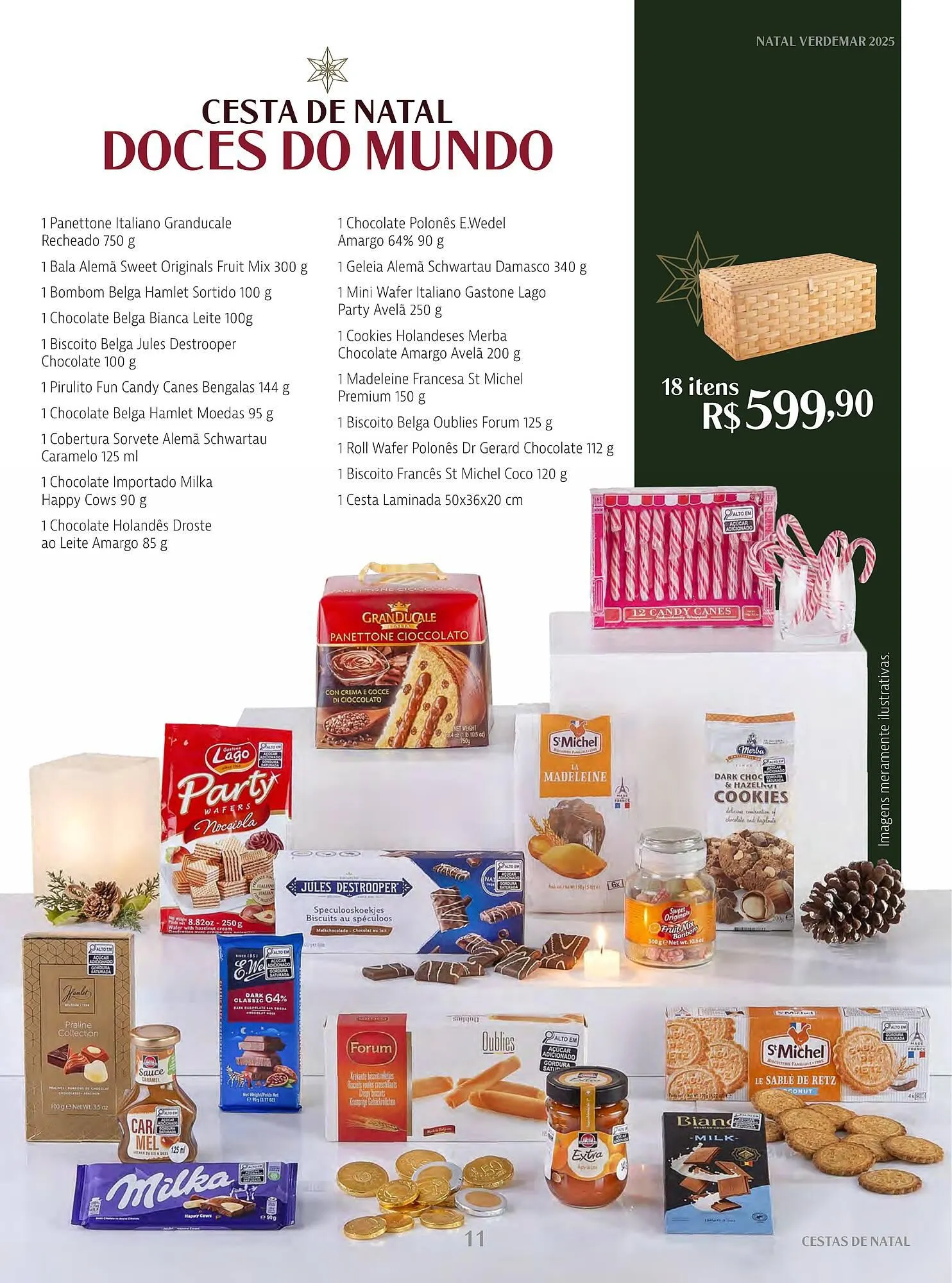 Encarte de Catálogo Verdemar Supermercado 1 de dezembro até 25 de dezembro 2025 - Pagina 11