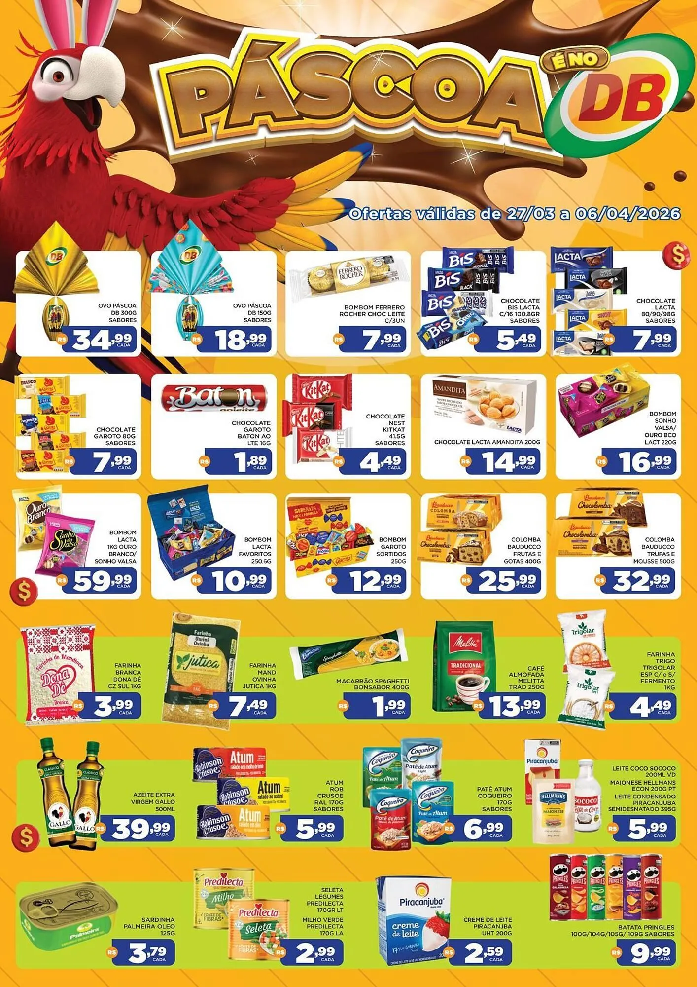 Encarte de Catálogo DB Supermercados 30 de março até 6 de abril 2026 - Pagina 1