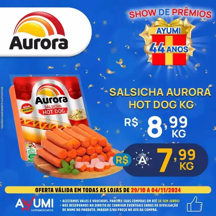 Encarte de Encarte Ayumi Supermercados 30 de outubro até 4 de novembro 2024 - Pagina 2