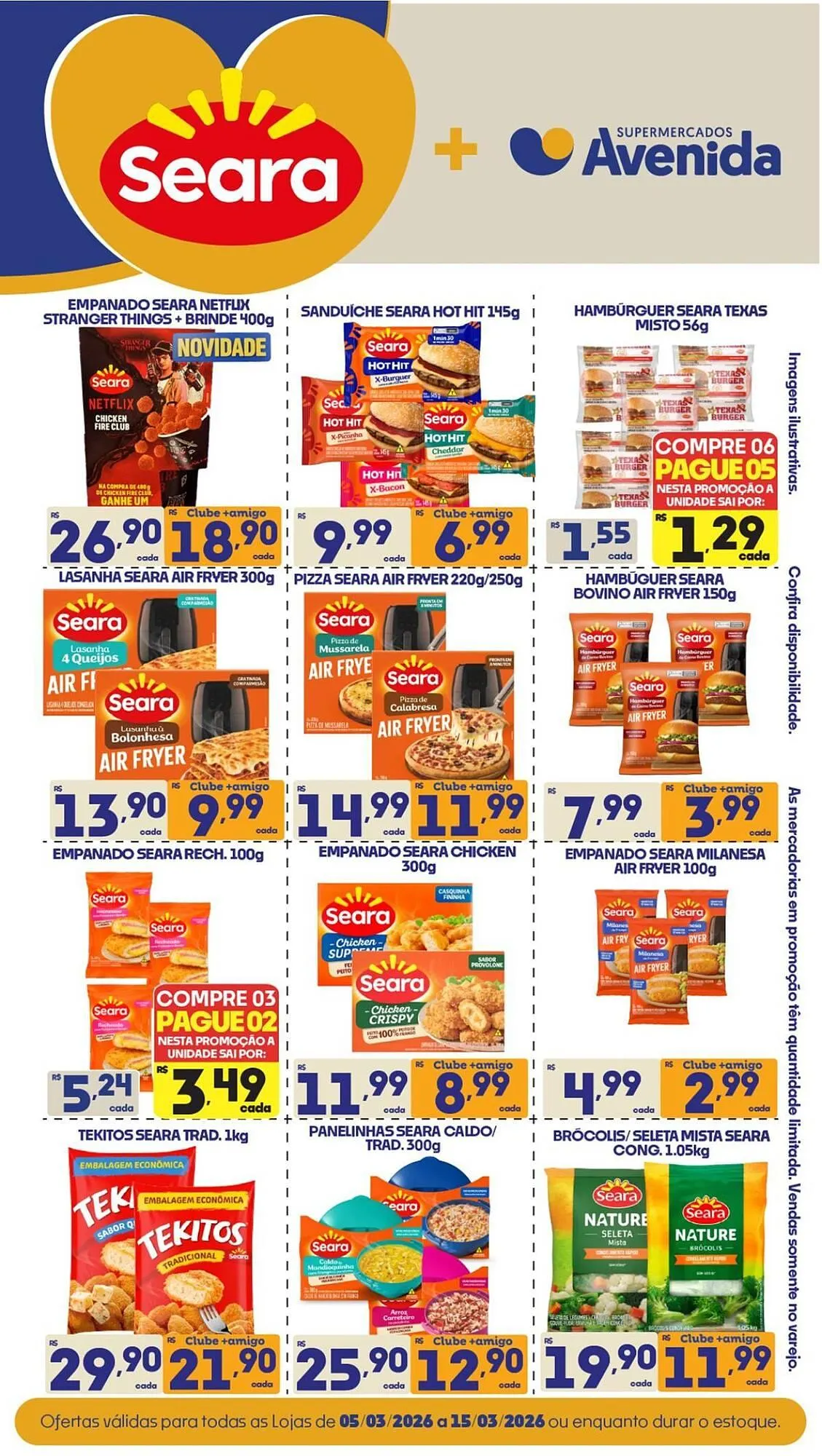 Encarte de Catálogo Supermercados Avenida 11 de março até 15 de março 2026 - Pagina 13