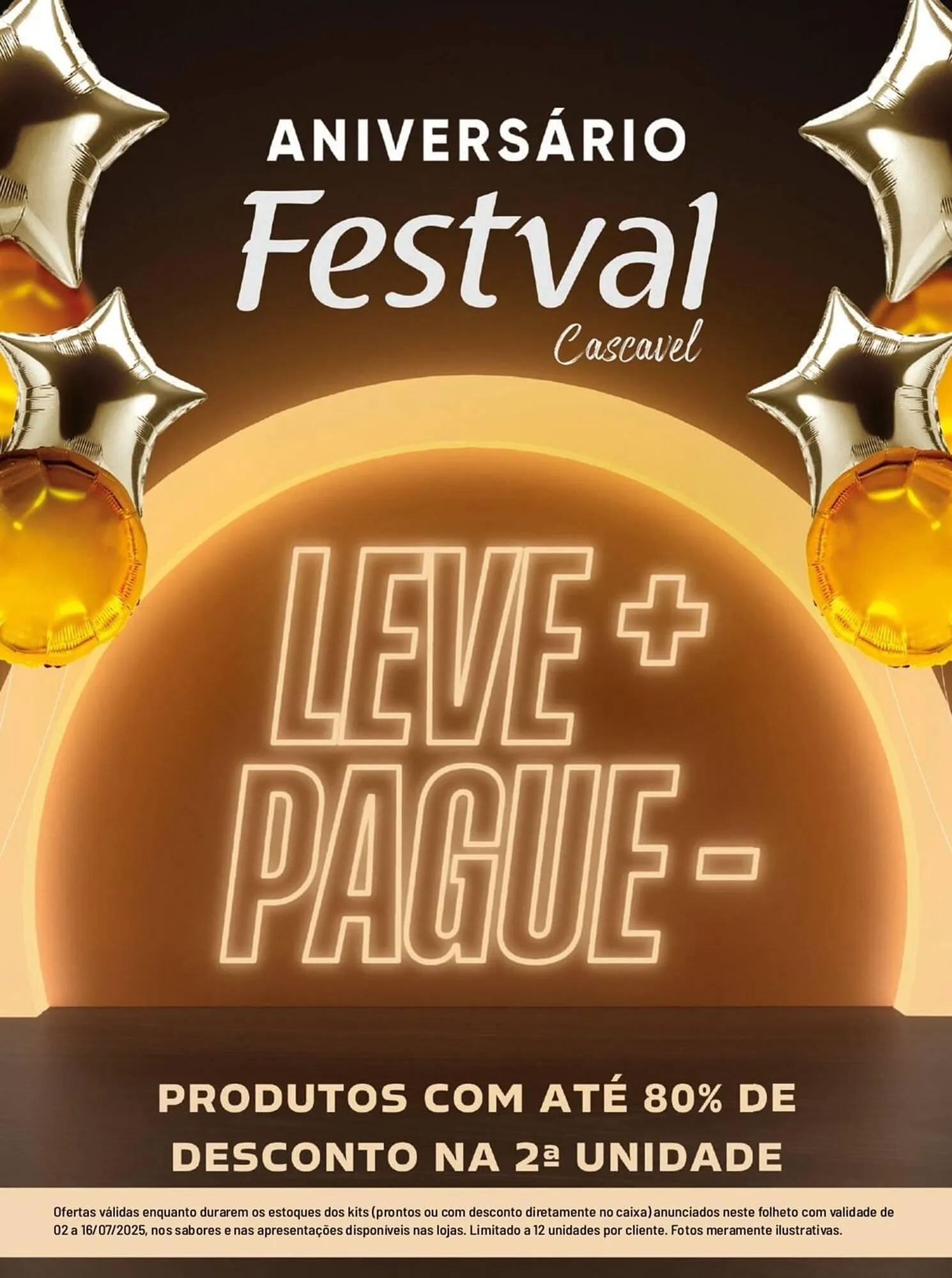 Encarte de Catálogo Festval 2 de julho até 16 de julho 2025 - Pagina 1