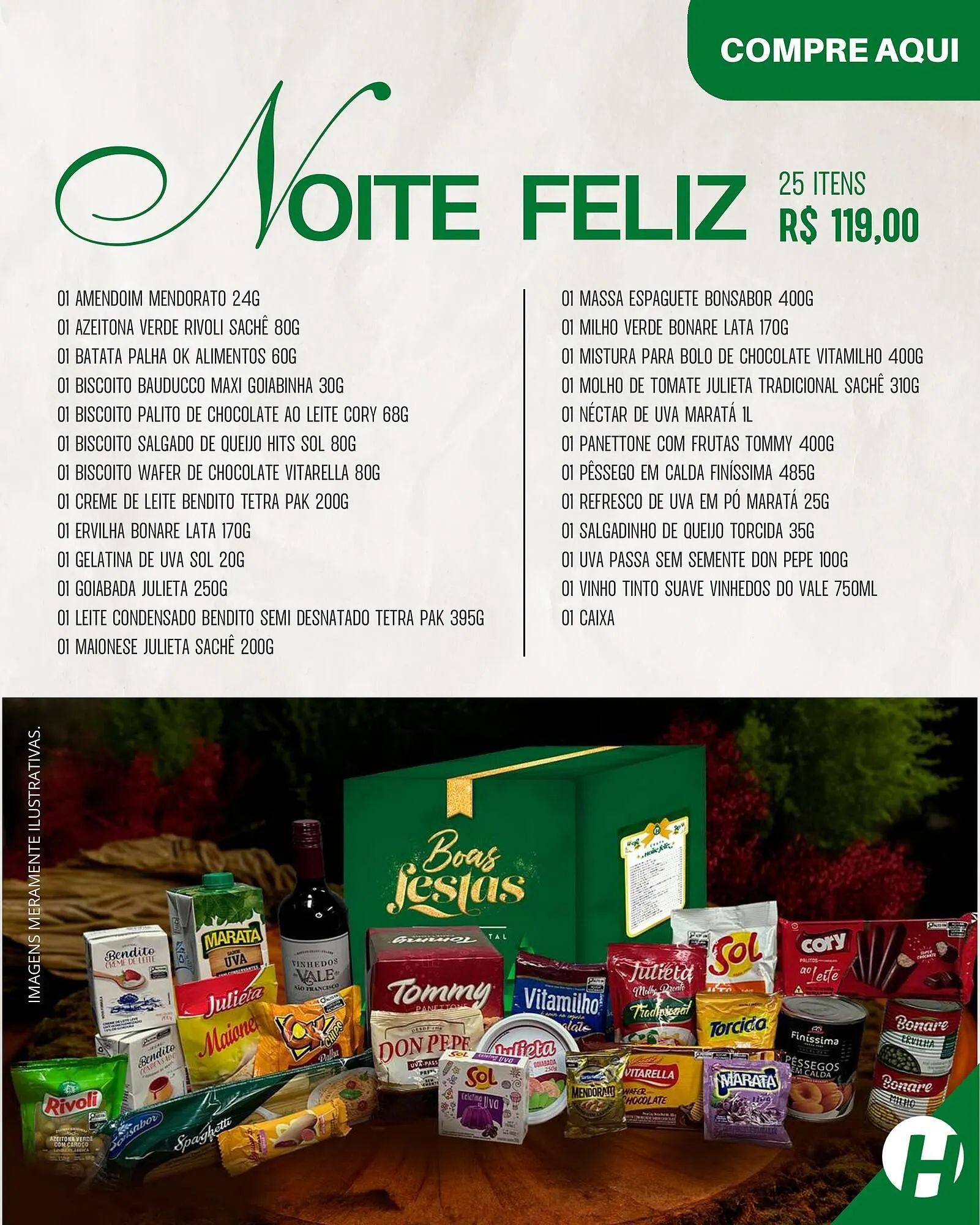 Encarte de Catálogo Hiperideal Supermercados 2 de dezembro até 25 de dezembro 2025 - Pagina 3