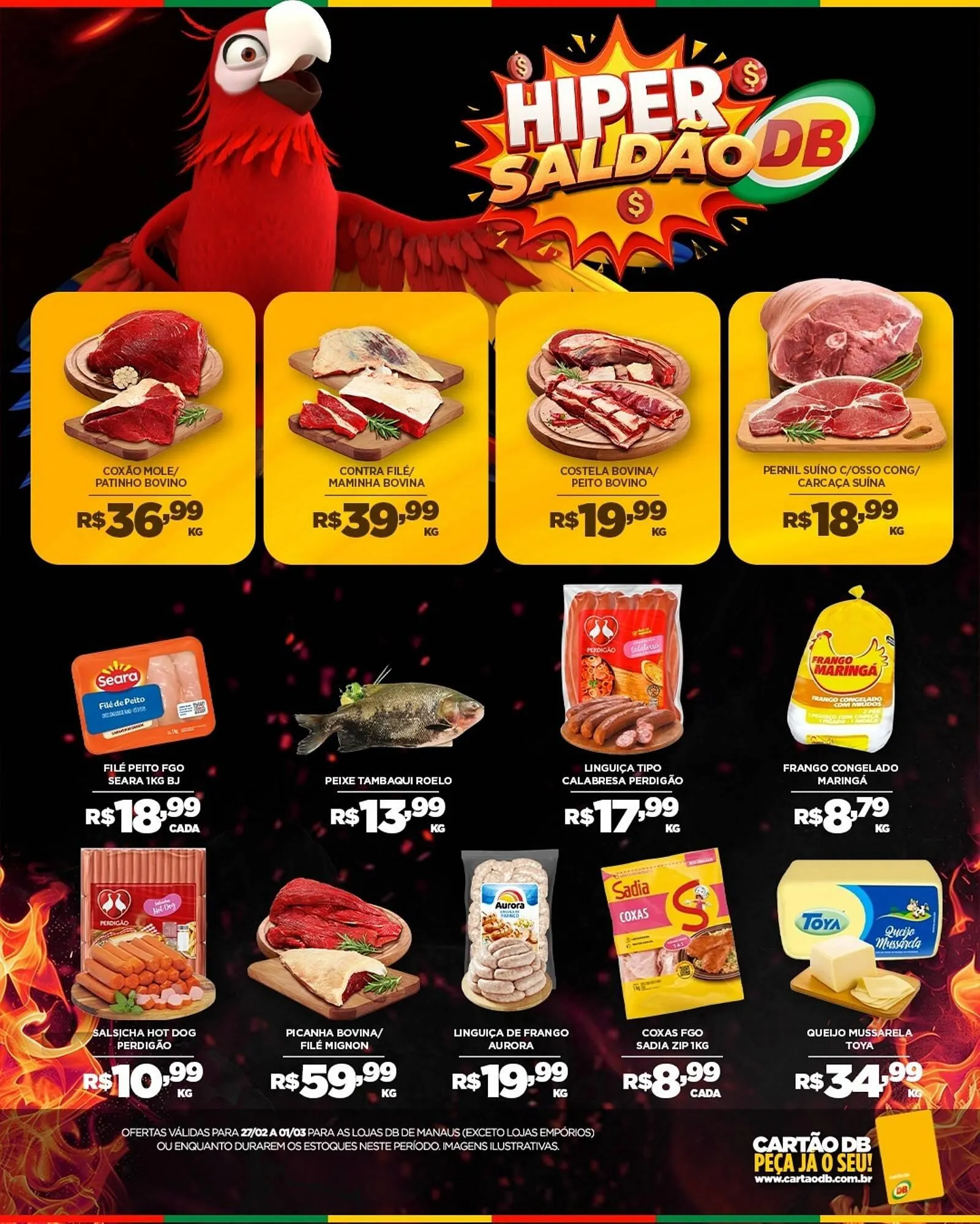 Encarte de Catálogo DB Supermercados 27 de fevereiro até 1 de março 2026 - Pagina 1
