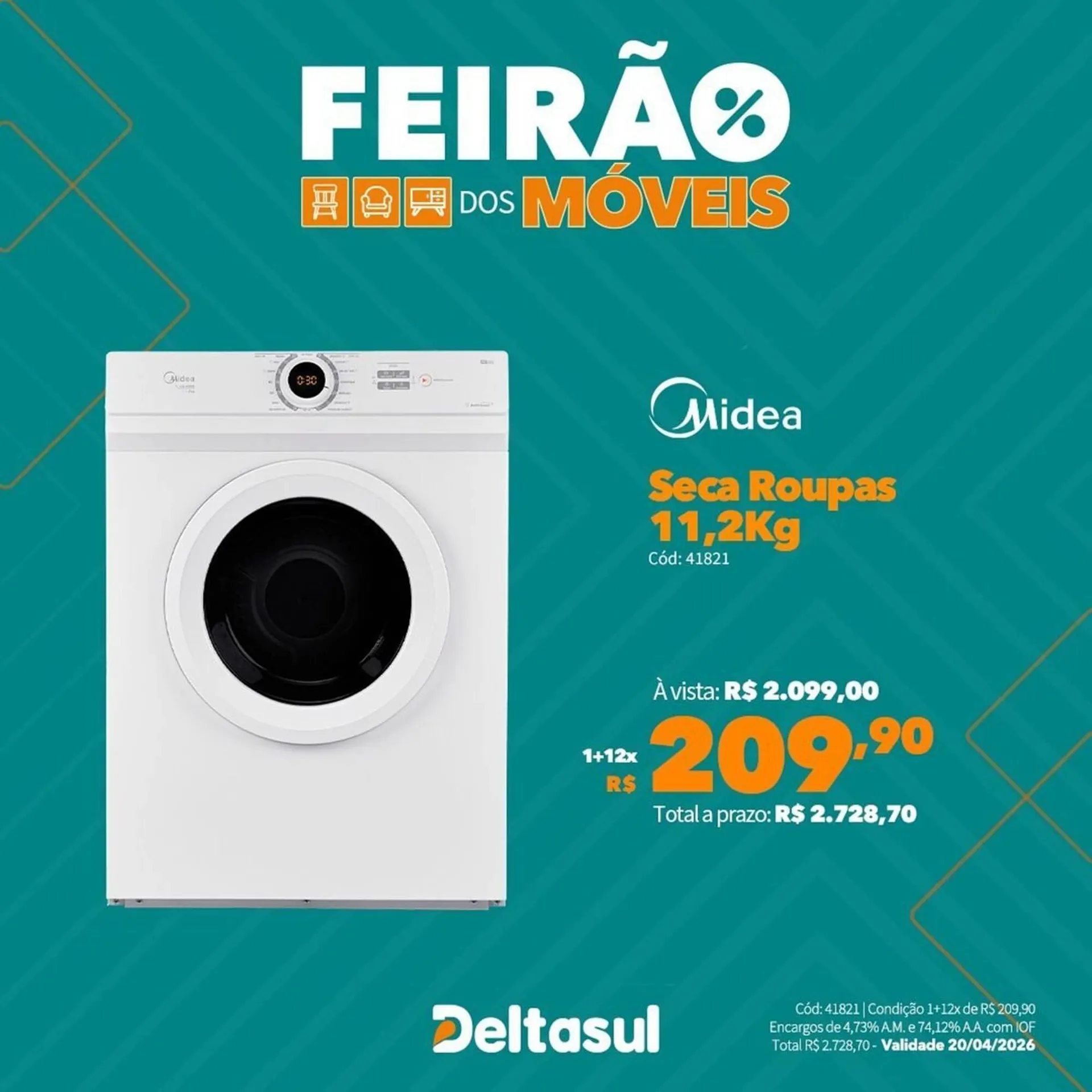 Encarte de Folheto Deltasul 9 de abril até 20 de abril 2026 - Pagina 1