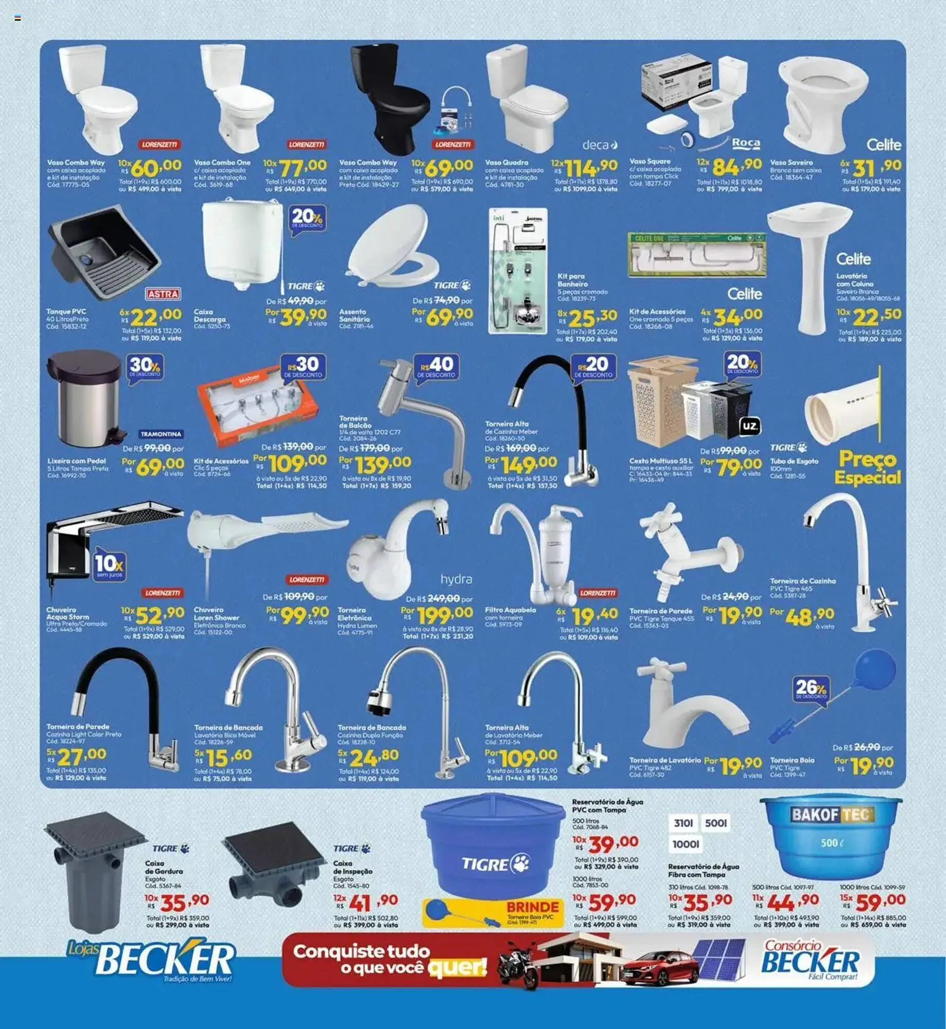 Encarte de Catálogo Lojas Becker 1 de março até 31 de março 2025 - Pagina 10