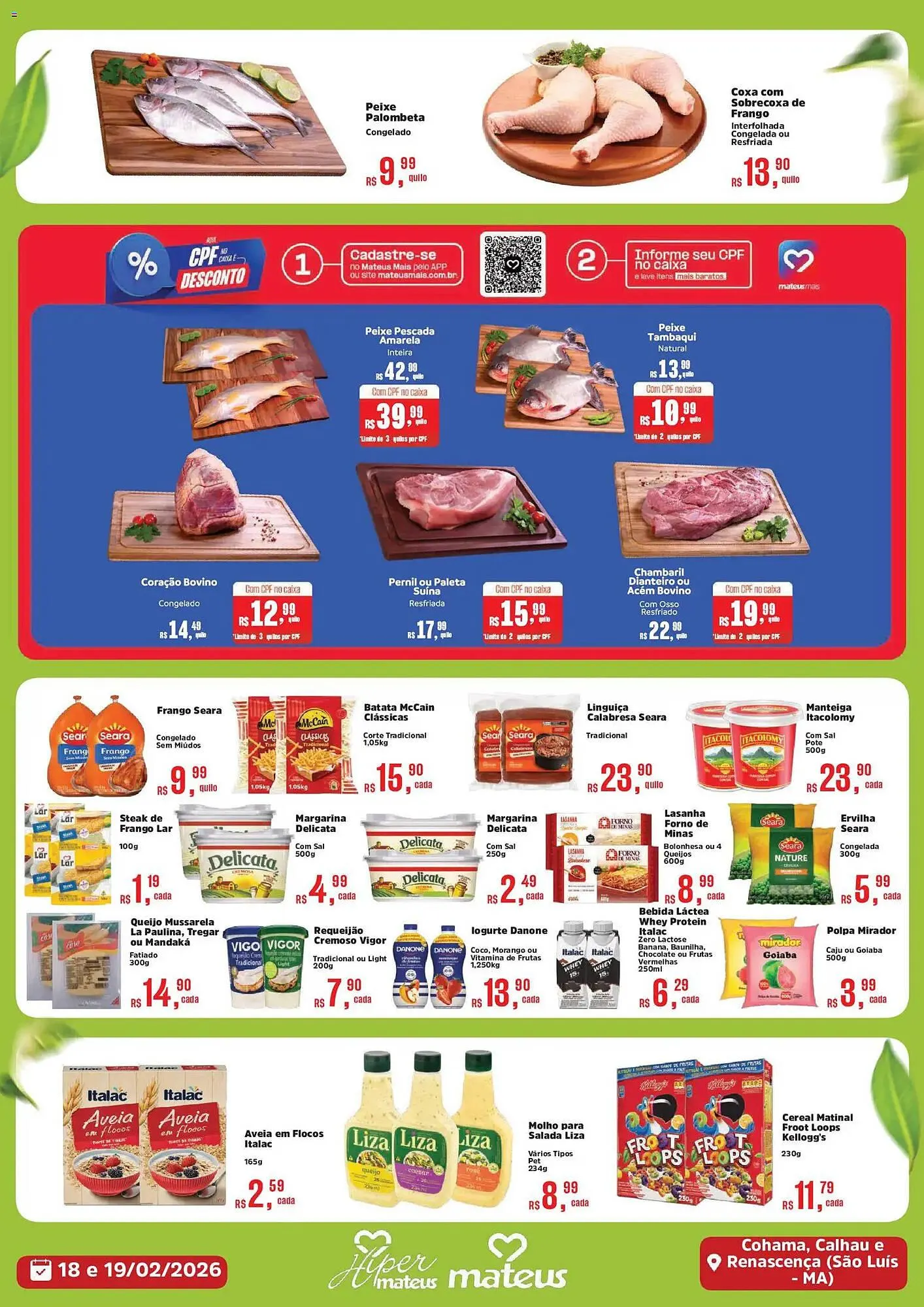Encarte de Catálogo Supermercados Mateus 18 de fevereiro até 19 de fevereiro 2026 - Pagina 3