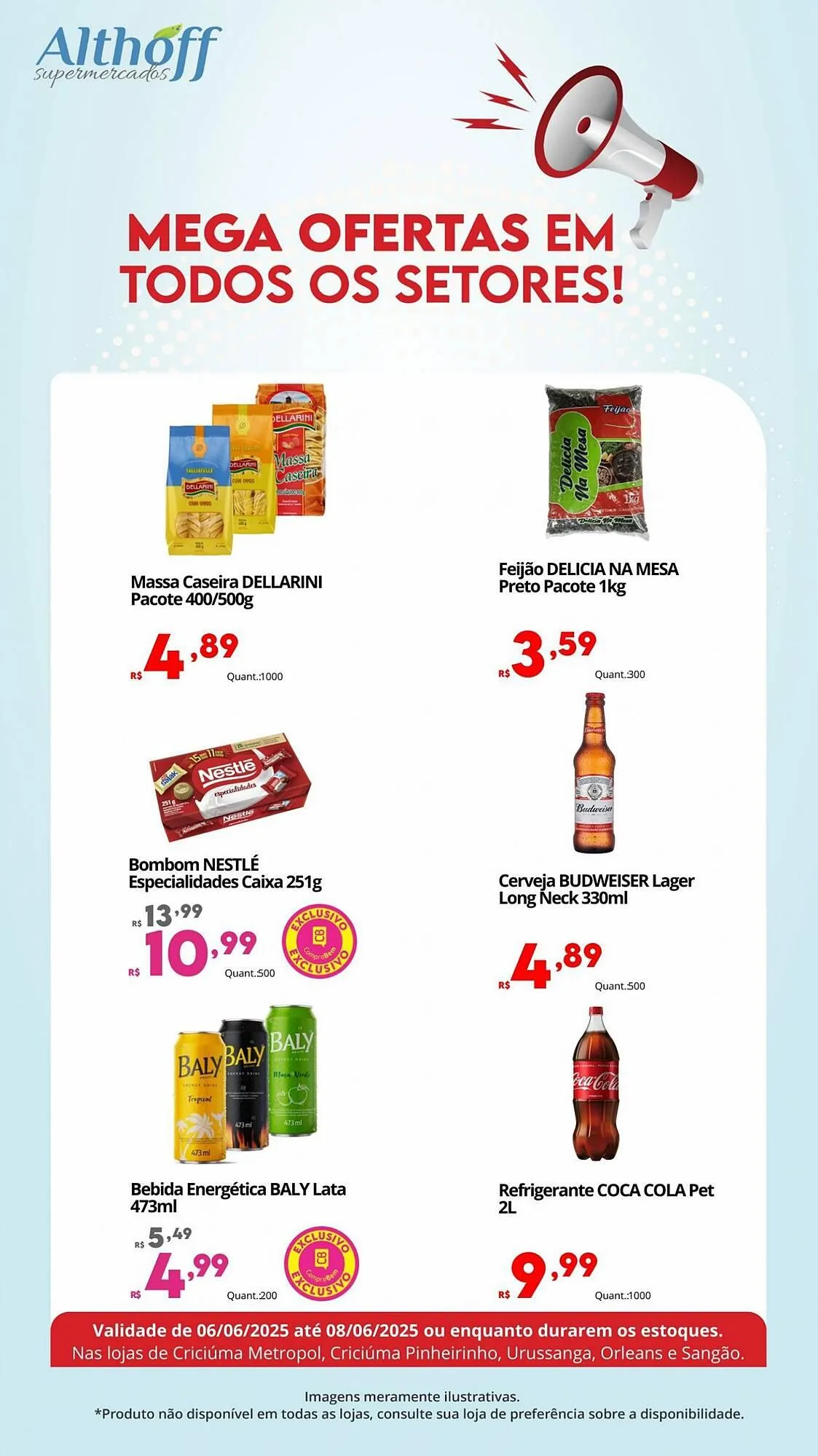 Encarte de Catálogo Althoff Supermercados 6 de junho até 8 de junho 2025 - Pagina 4