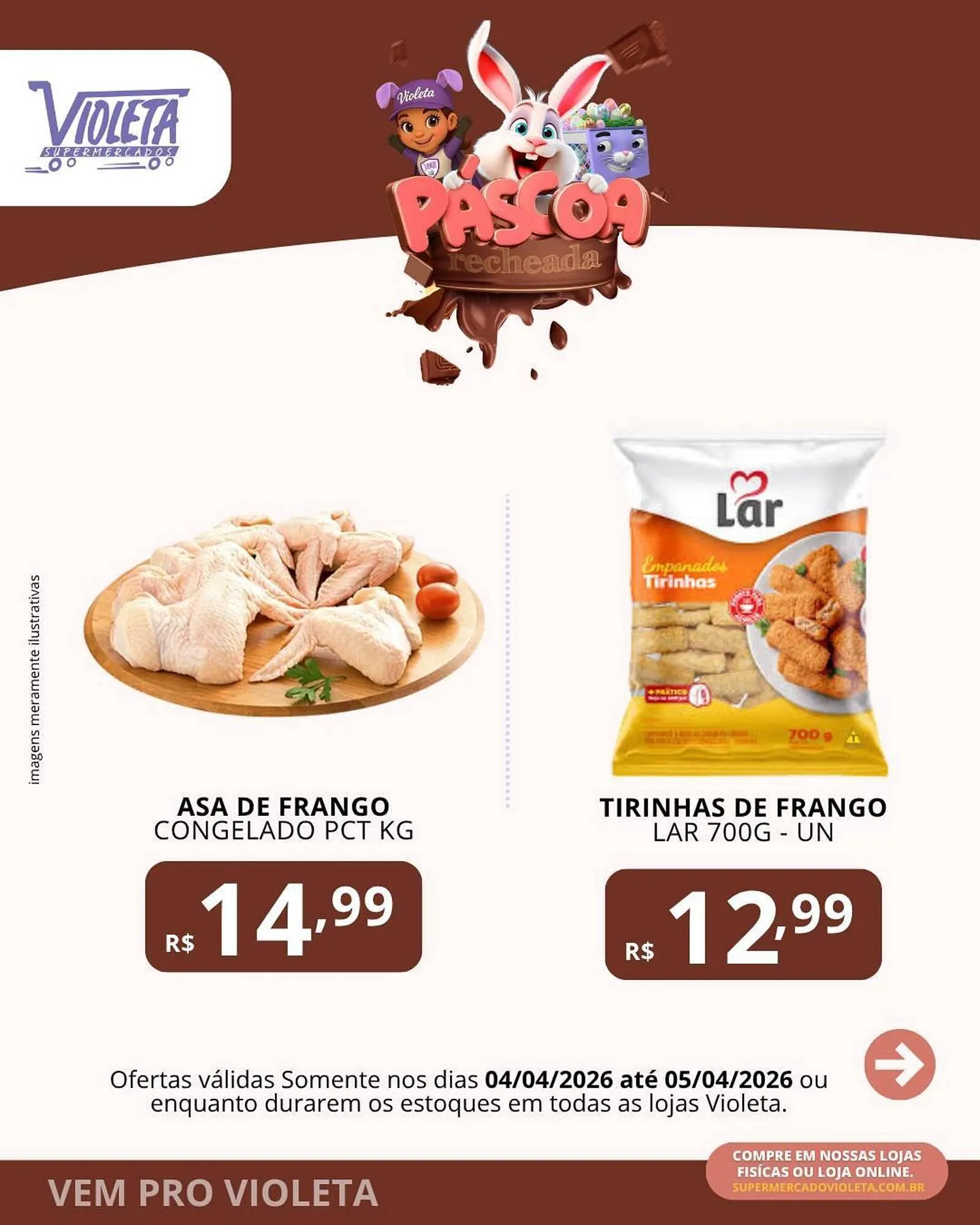 Encarte de Catálogo Violeta Supermercados 4 de abril até 5 de abril 2026 - Pagina 5