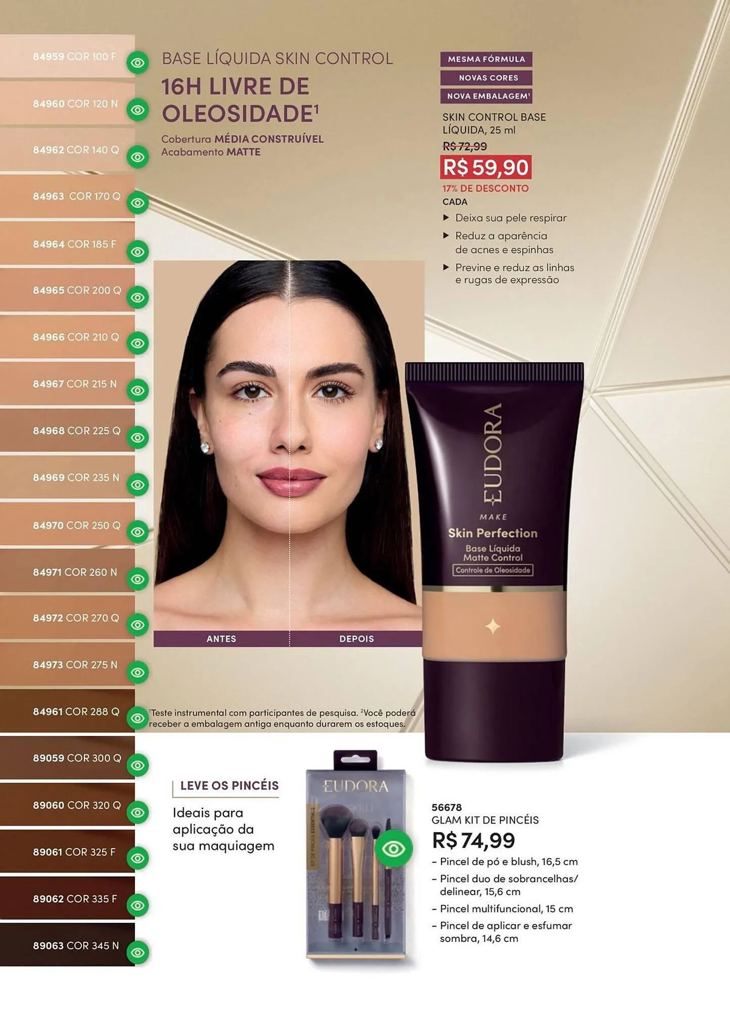 Encarte de Catálogo Eudora 24 de fevereiro até 31 de março 2026 - Pagina 44