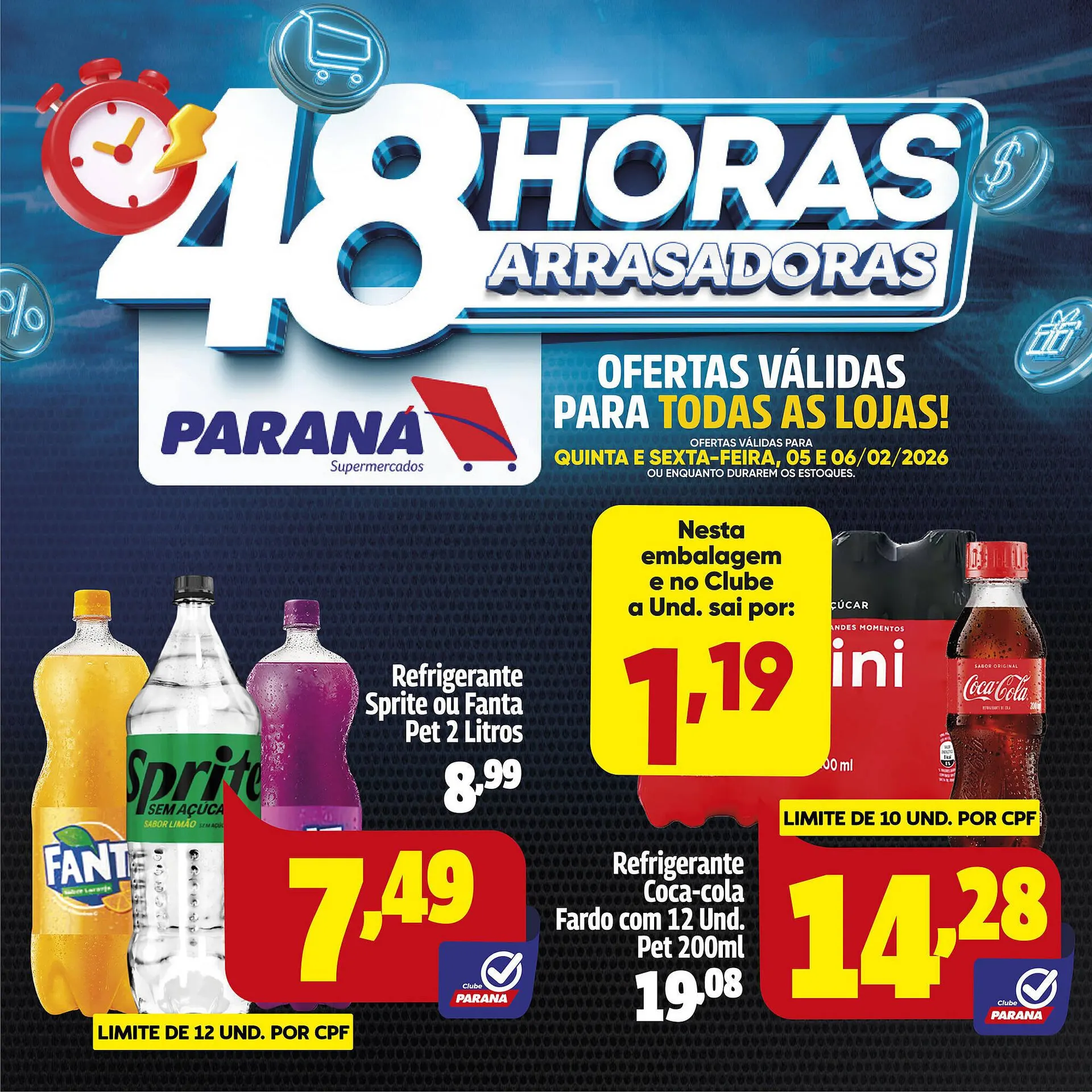 Encarte de Folheto Supermercado Paraná 5 de fevereiro até 6 de fevereiro 2026 - Pagina 3