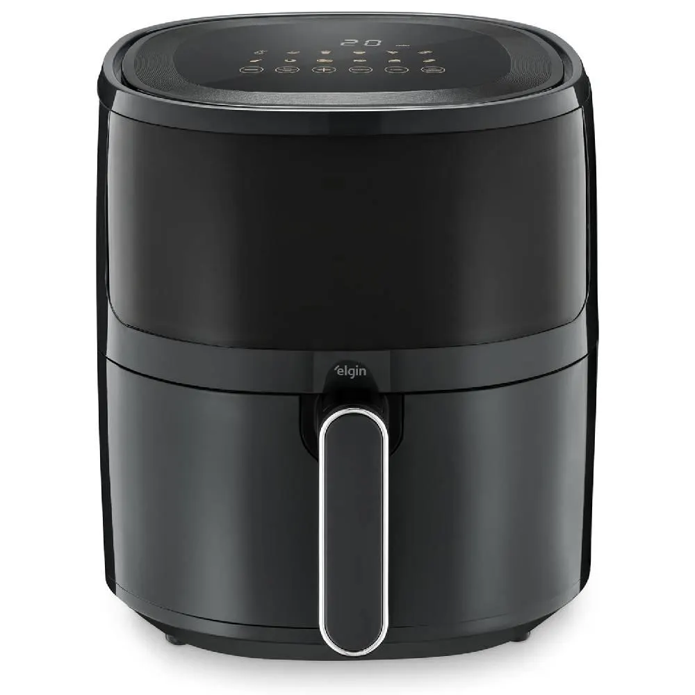 Fritadeira Elgin Air Fryer Vision Fry AFJ50 5 Litros Preta 127V