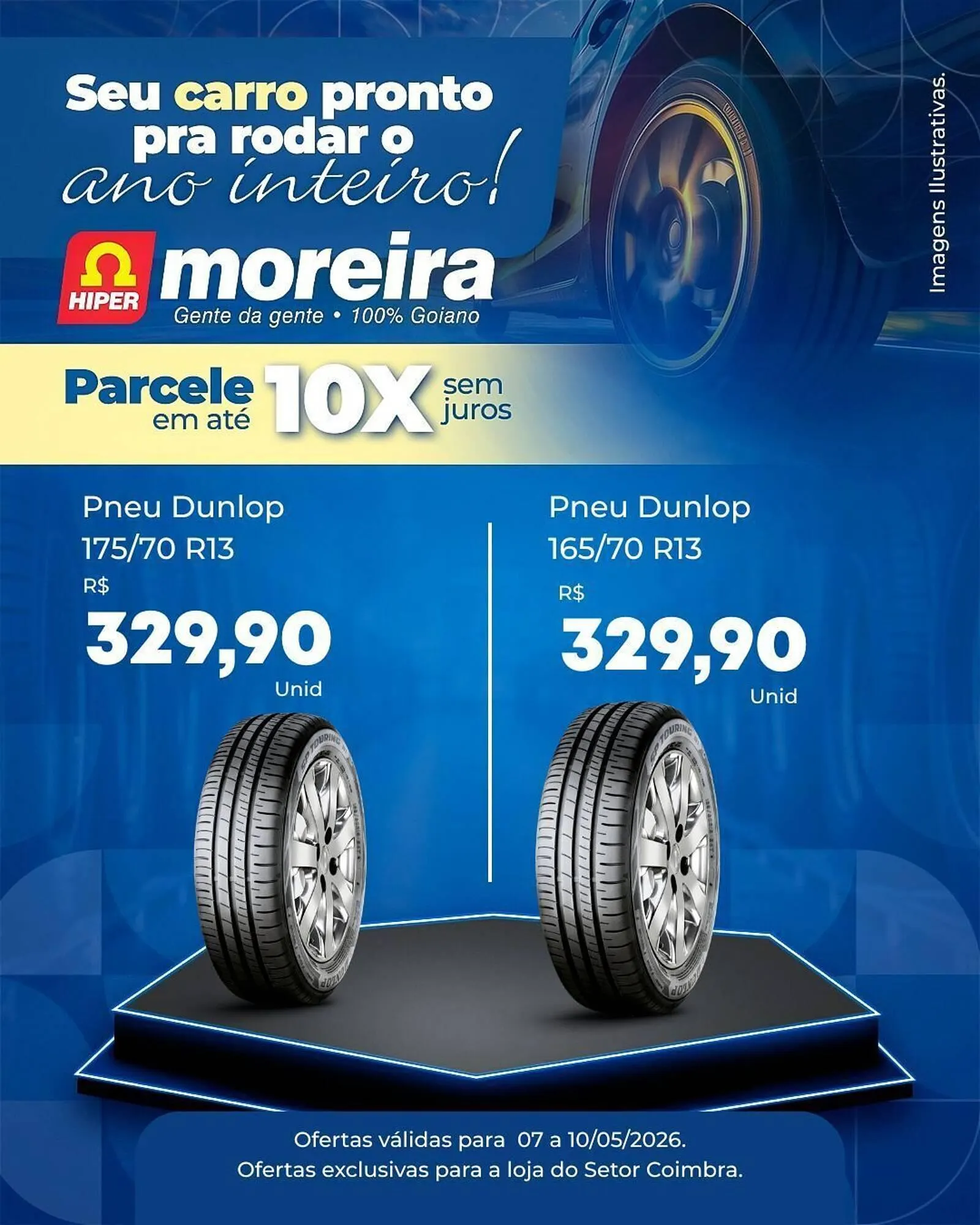 Encarte de Catálogo Hiper Moreira 7 de maio até 10 de maio 2026 - Pagina 1