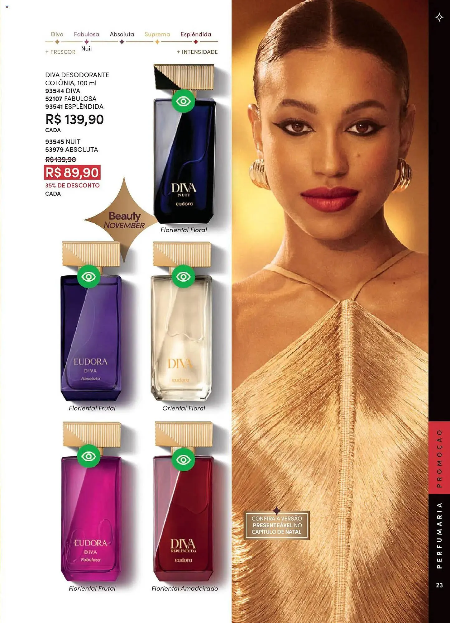 Encarte de Catálogo Eudora 29 de outubro até 27 de novembro 2025 - Pagina 52