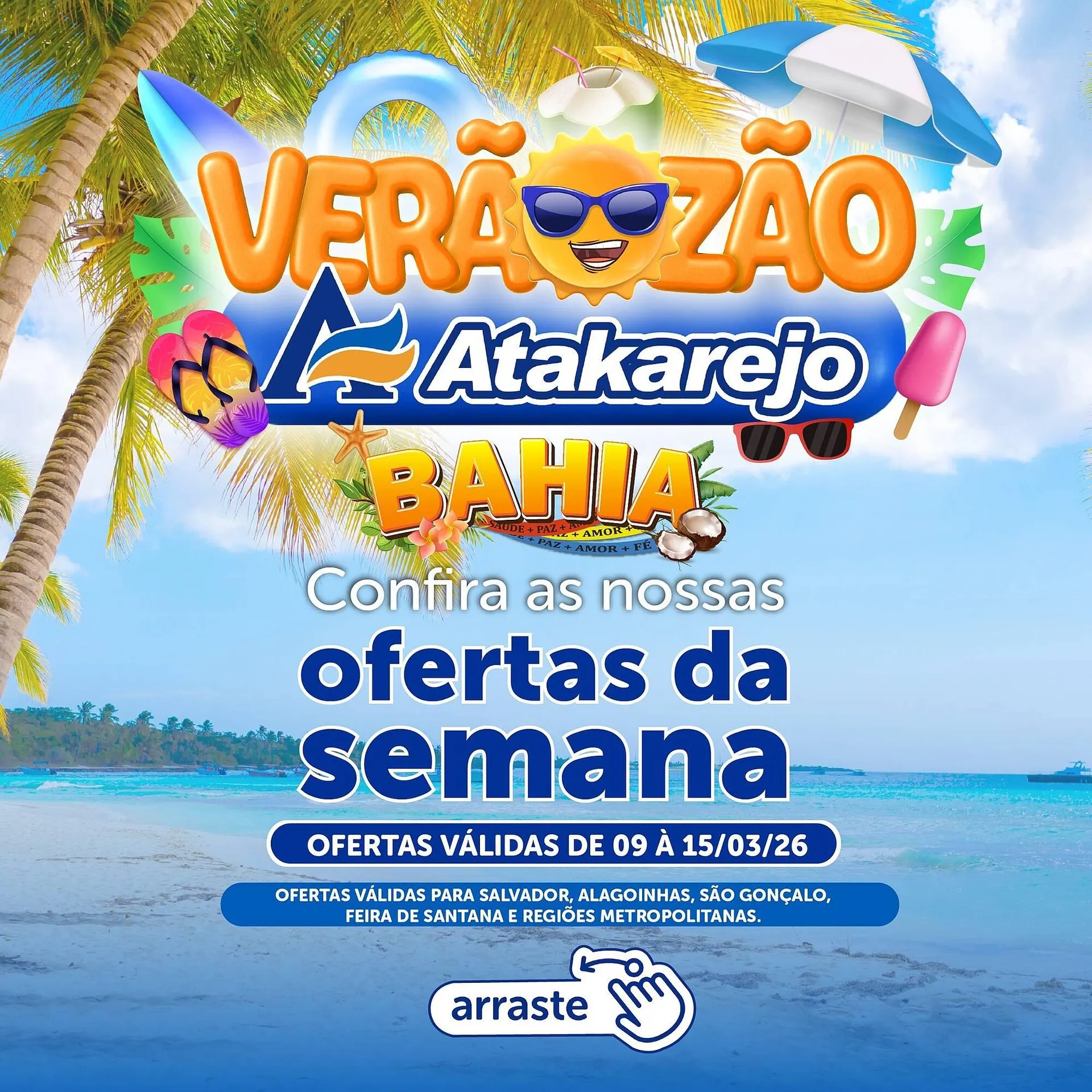 Encarte de Encarte Atakarejo 9 de março até 15 de março 2026 - Pagina 1