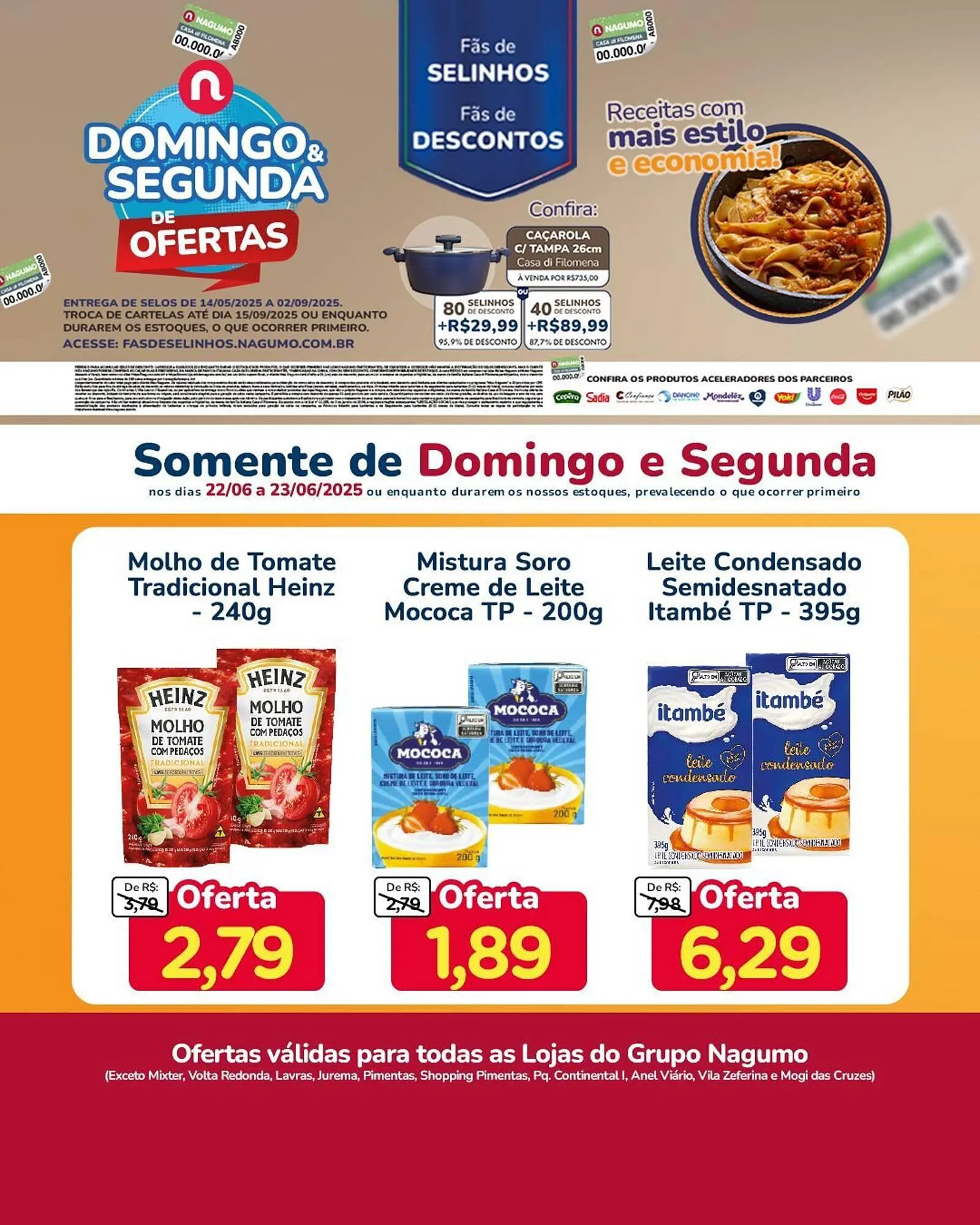 Encarte de Catálogo Nagumo 22 de junho até 23 de junho 2025 - Pagina 1