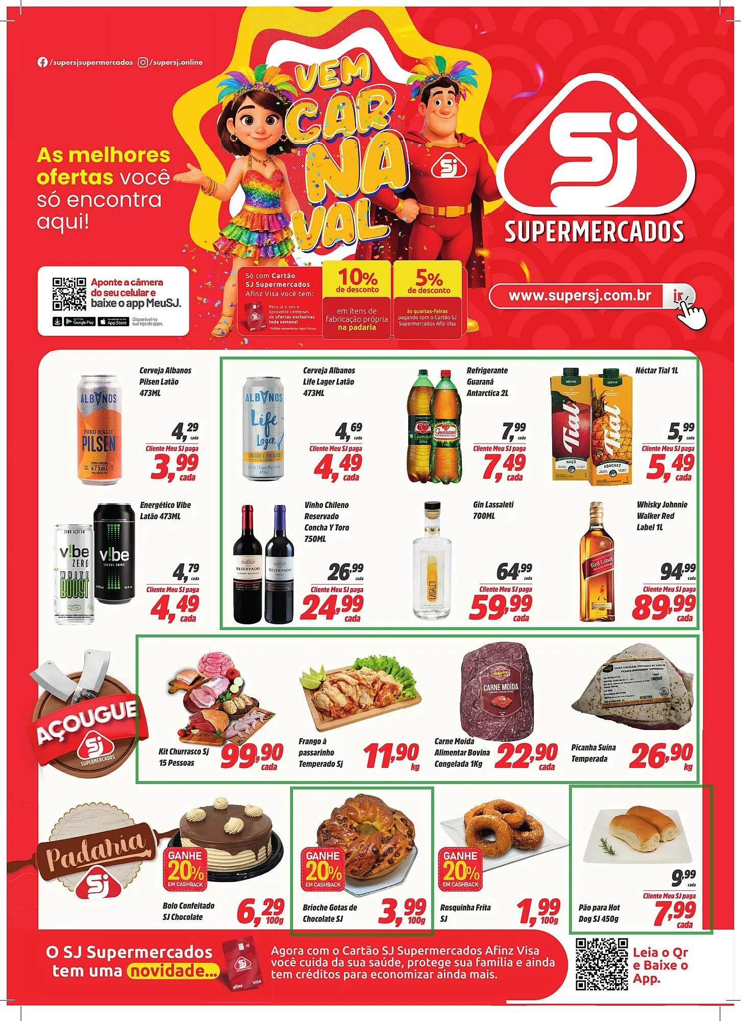 Encarte Sj Supermercados - 1