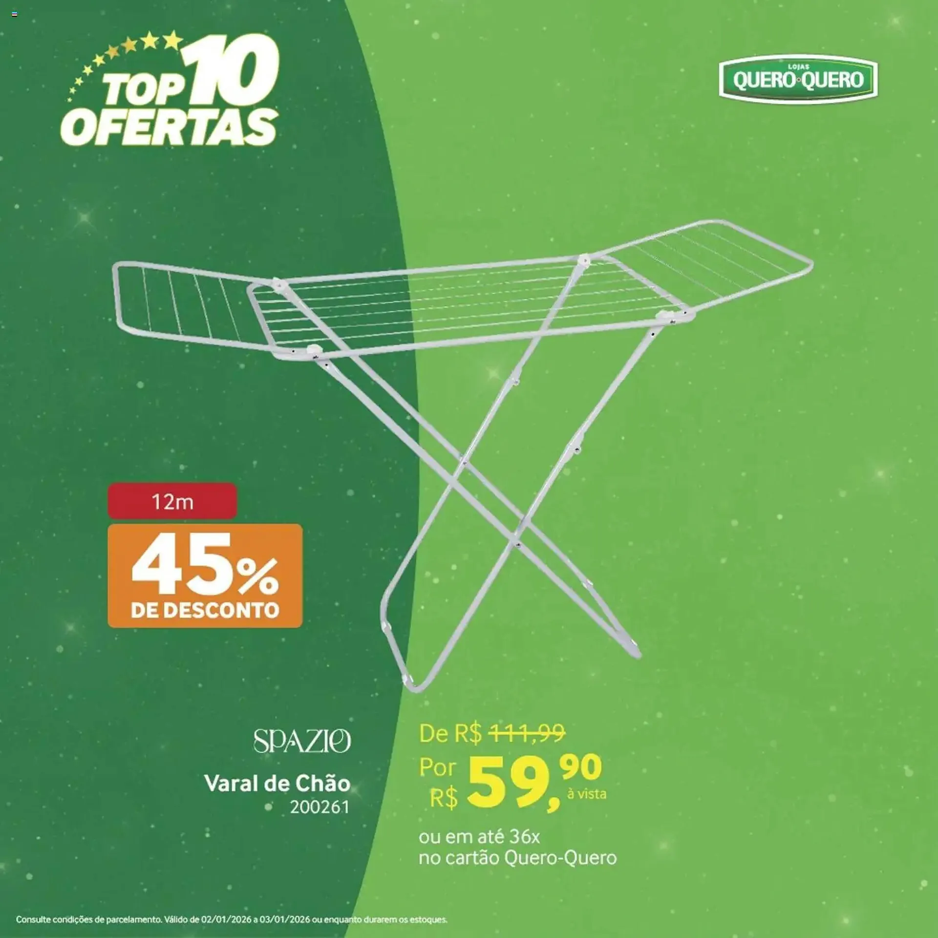 Encarte de Folheto Quero Quero 2 de janeiro até 3 de janeiro 2026 - Pagina 21