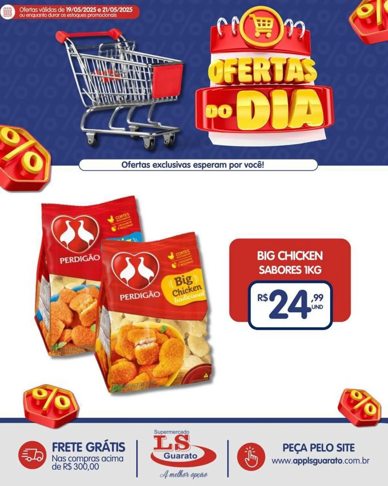 Encarte de Catálogo Supermercado LS Guarato 20 de maio até 21 de maio 2025 - Pagina 1