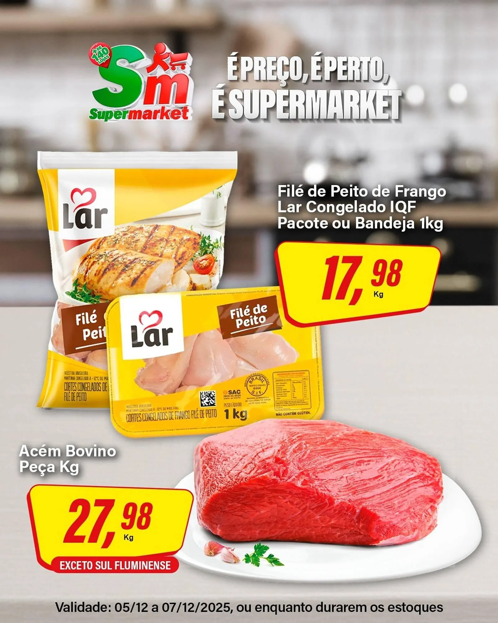 Encarte de Encarte Rede Supermarket 5 de dezembro até 7 de dezembro 2025 - Pagina 1