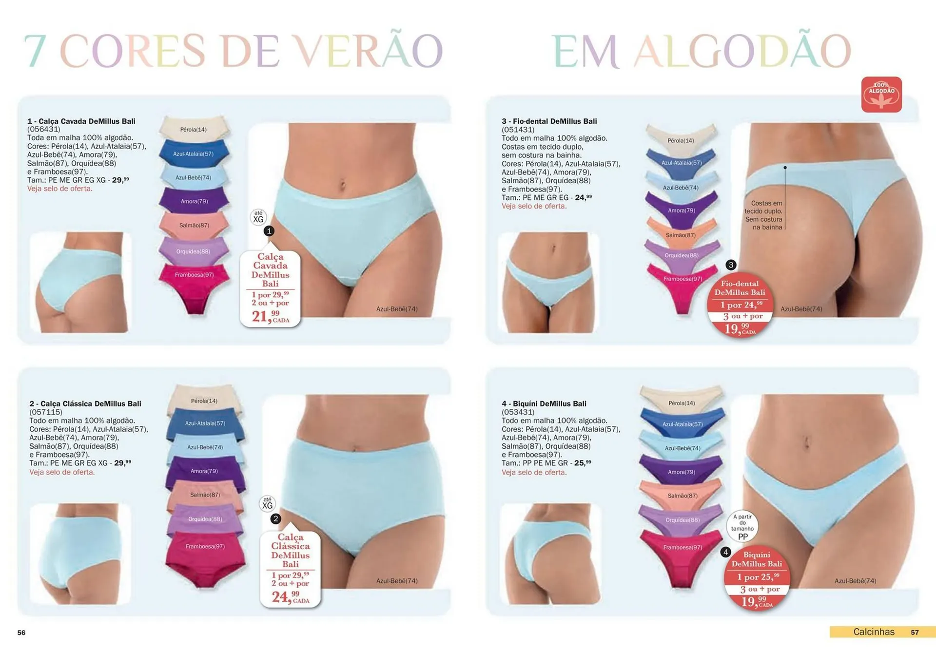 Encarte de Catálogo DeMillus 4 de fevereiro até 30 de abril 2026 - Pagina 29