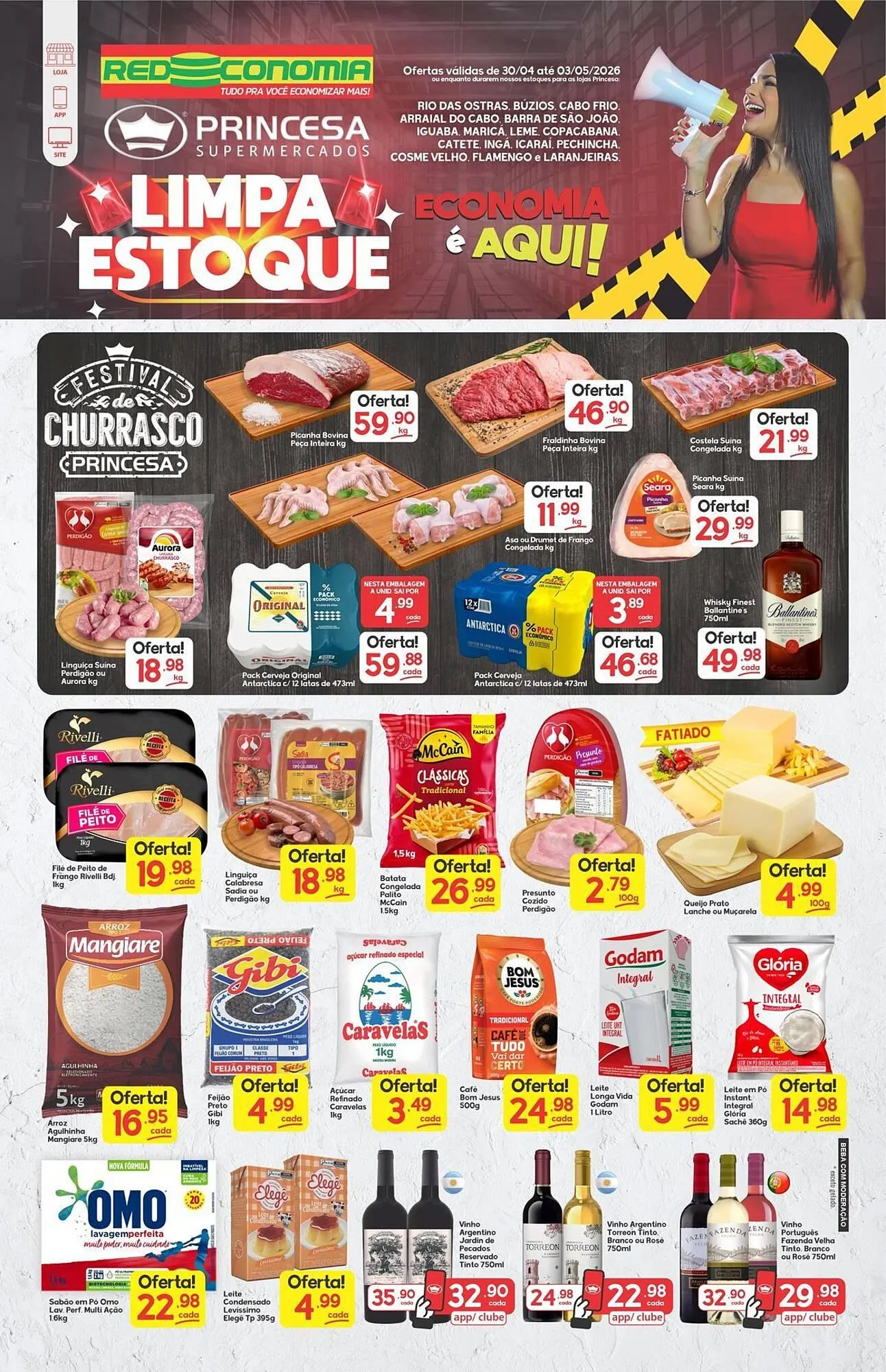 Encarte de Encarte Supermercados Princesa 30 de abril até 3 de maio 2026 - Pagina 1