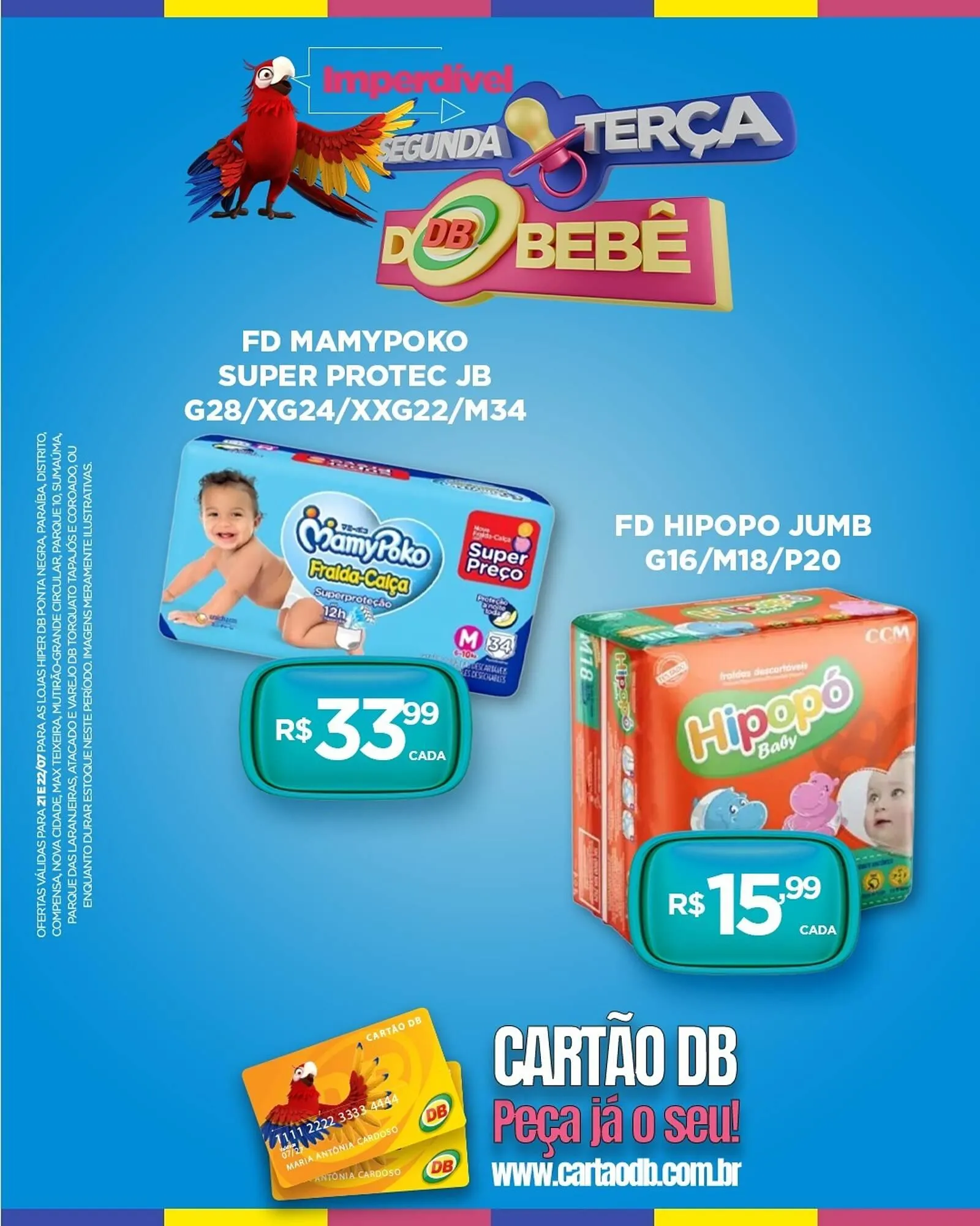 Encarte de Catálogo DB Supermercados 21 de julho até 22 de julho 2025 - Pagina 3