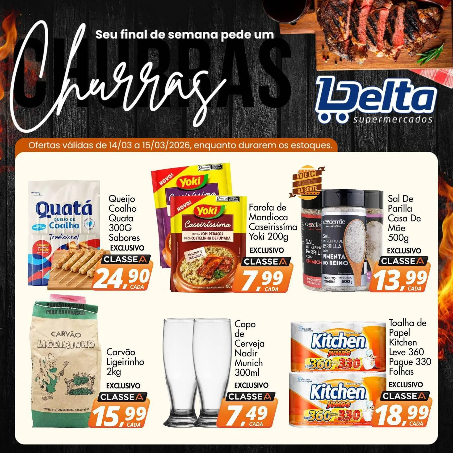 Encarte de Catálogo Delta Supermercados 14 de março até 15 de março 2026 - Pagina 3