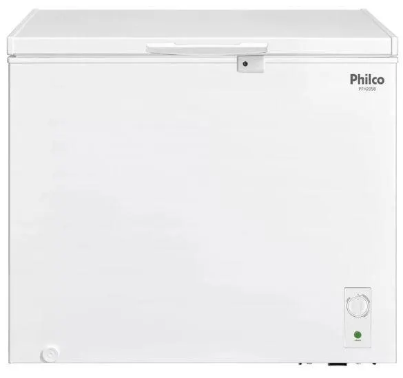 Freezer Horizontal Philco PFH205B - 199 Litros, Dupla Função - Branco