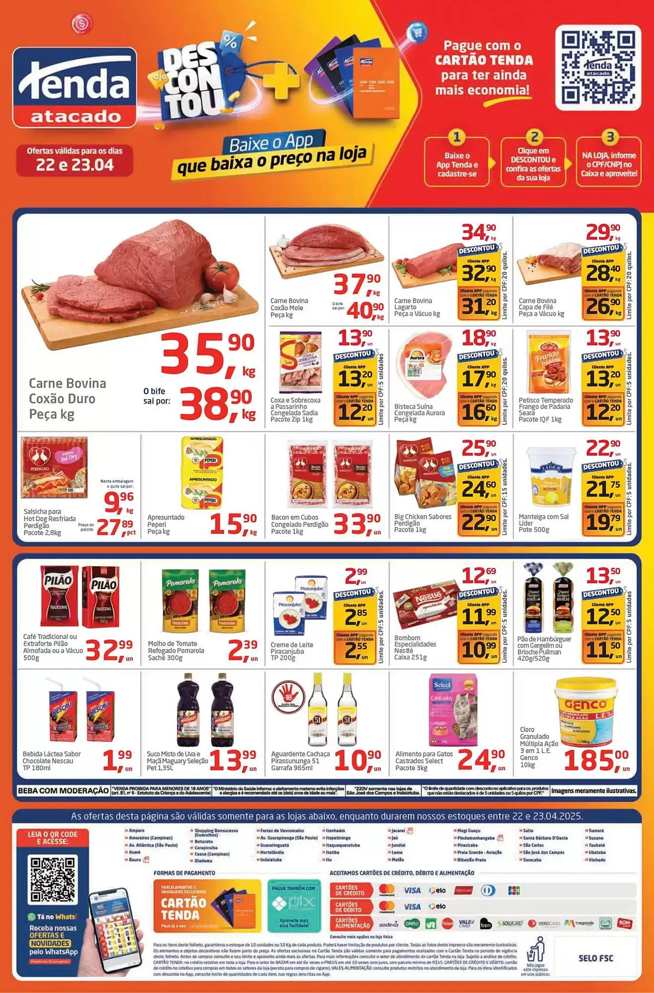 Encarte de Catálogo Tenda Atacado 22 de abril até 23 de abril 2025 - Pagina 2