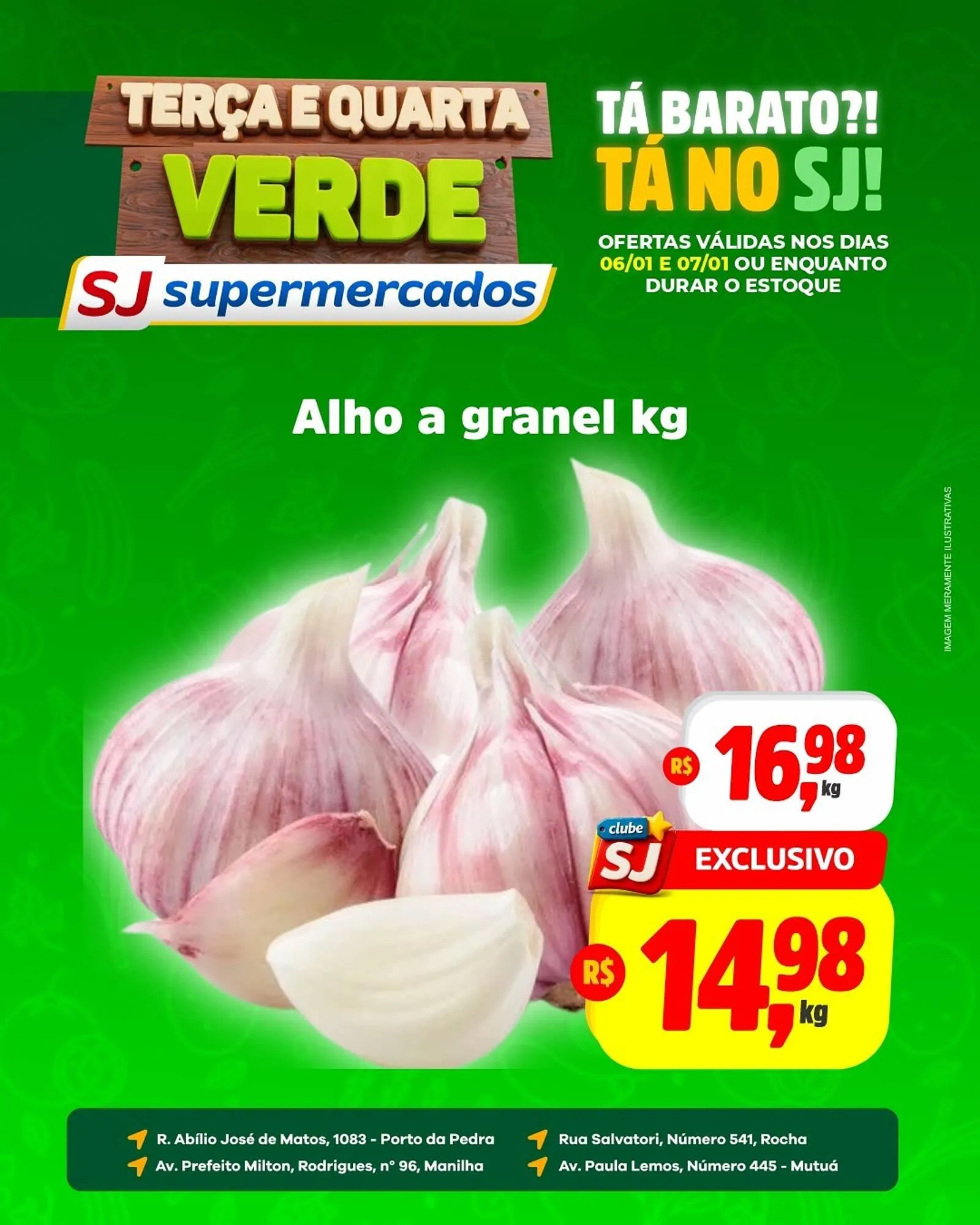 Encarte de Encarte Sj Supermercados 6 de janeiro até 7 de janeiro 2026 - Pagina 2