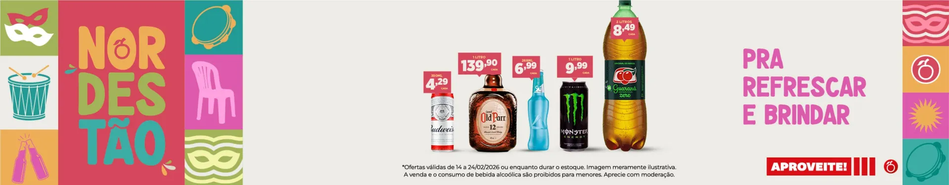 Encarte de Encarte Nordestão 14 de fevereiro até 24 de fevereiro 2026 - Pagina 2