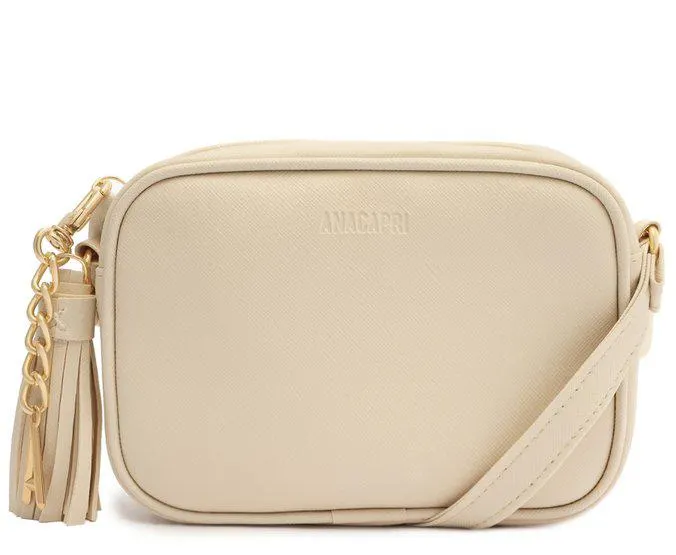 Bolsa Tiracolo Branco Barbicacho Pequena