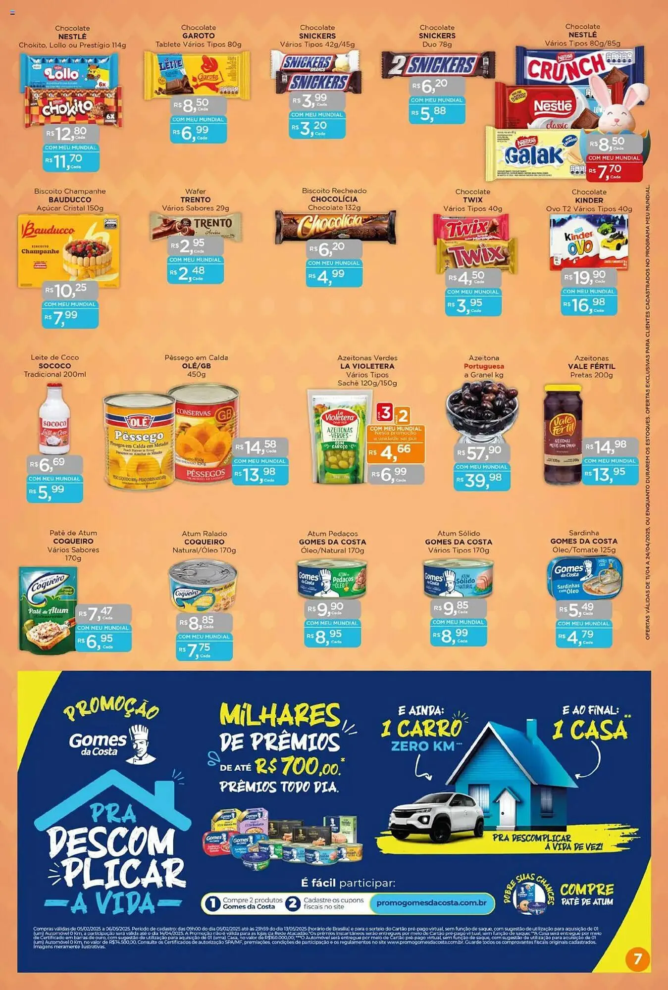 Encarte de Catálogo Supermercados Mundial 11 de abril até 24 de abril 2025 - Pagina 7