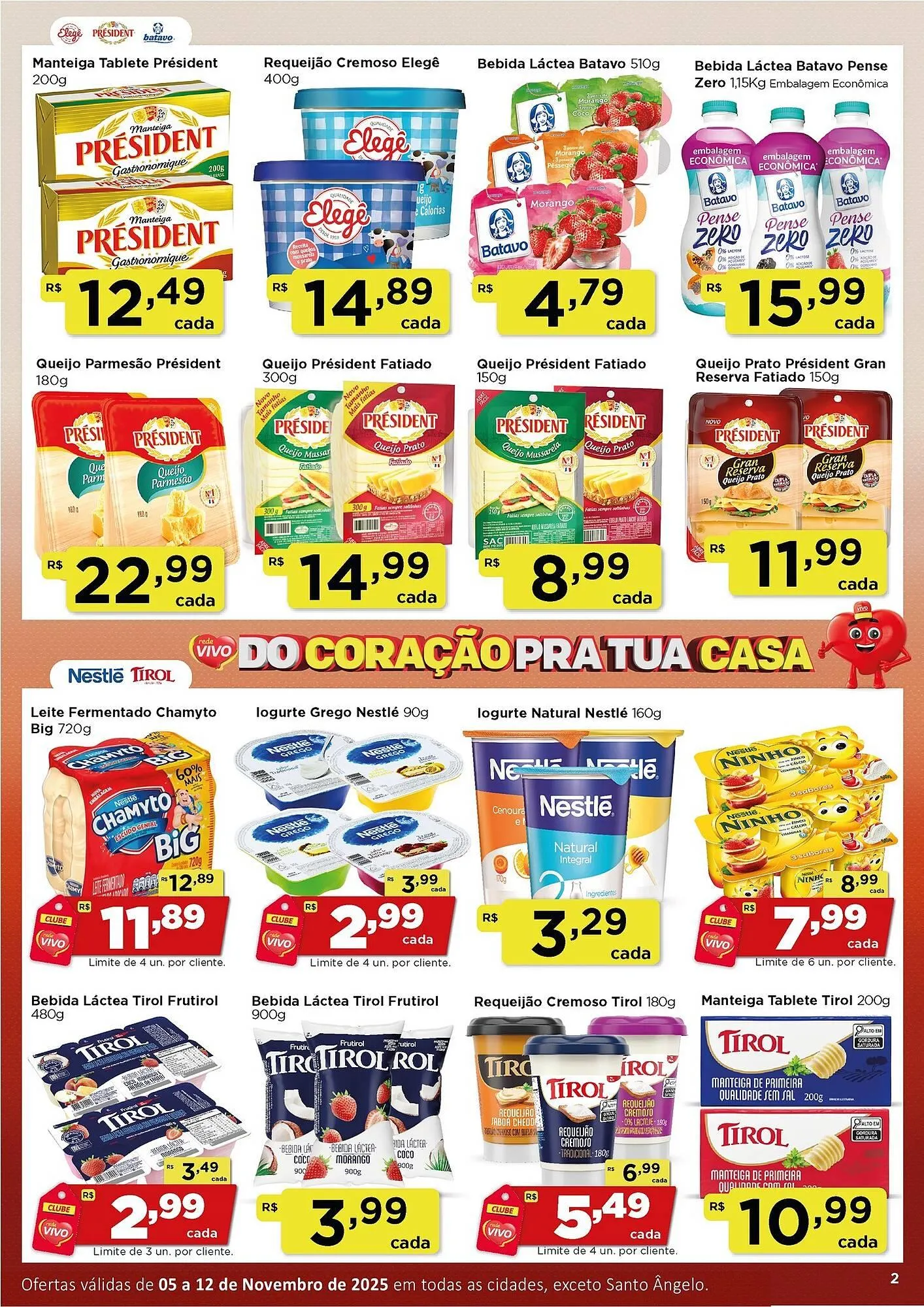 Encarte de Encarte Rede Vivo 5 de novembro até 12 de novembro 2025 - Pagina 2