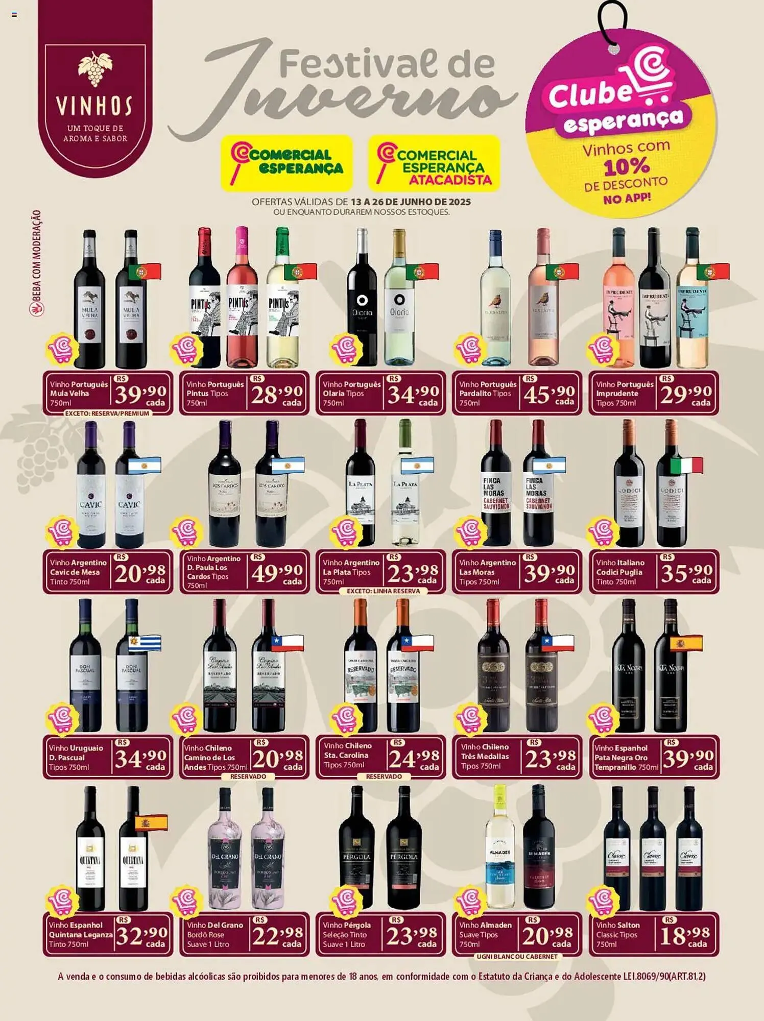 Encarte de Catálogo Comercial Esperança 13 de junho até 27 de junho 2025 - Pagina 1