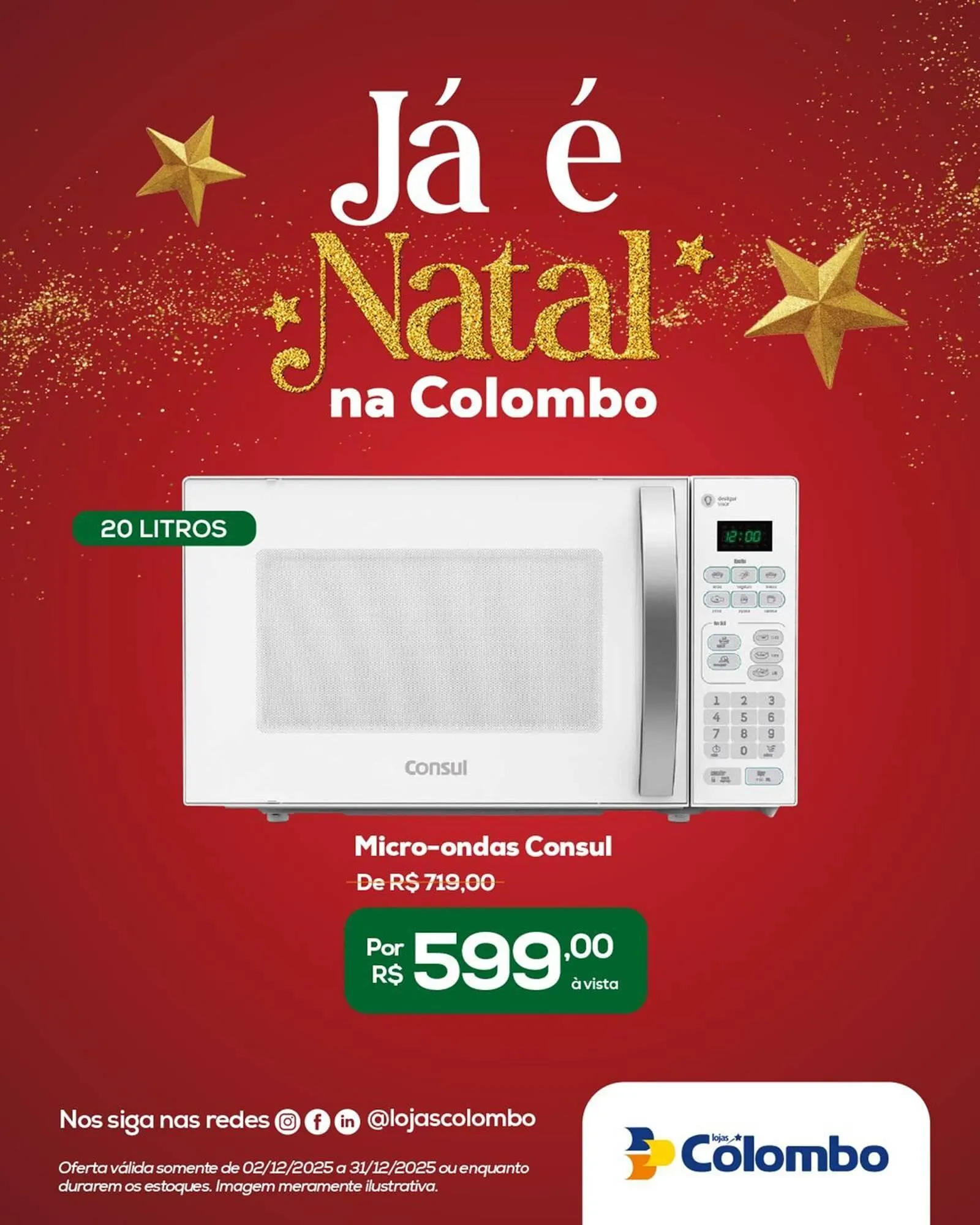 Encarte de Folheto Lojas Colombo 2 de dezembro até 31 de dezembro 2025 - Pagina 8