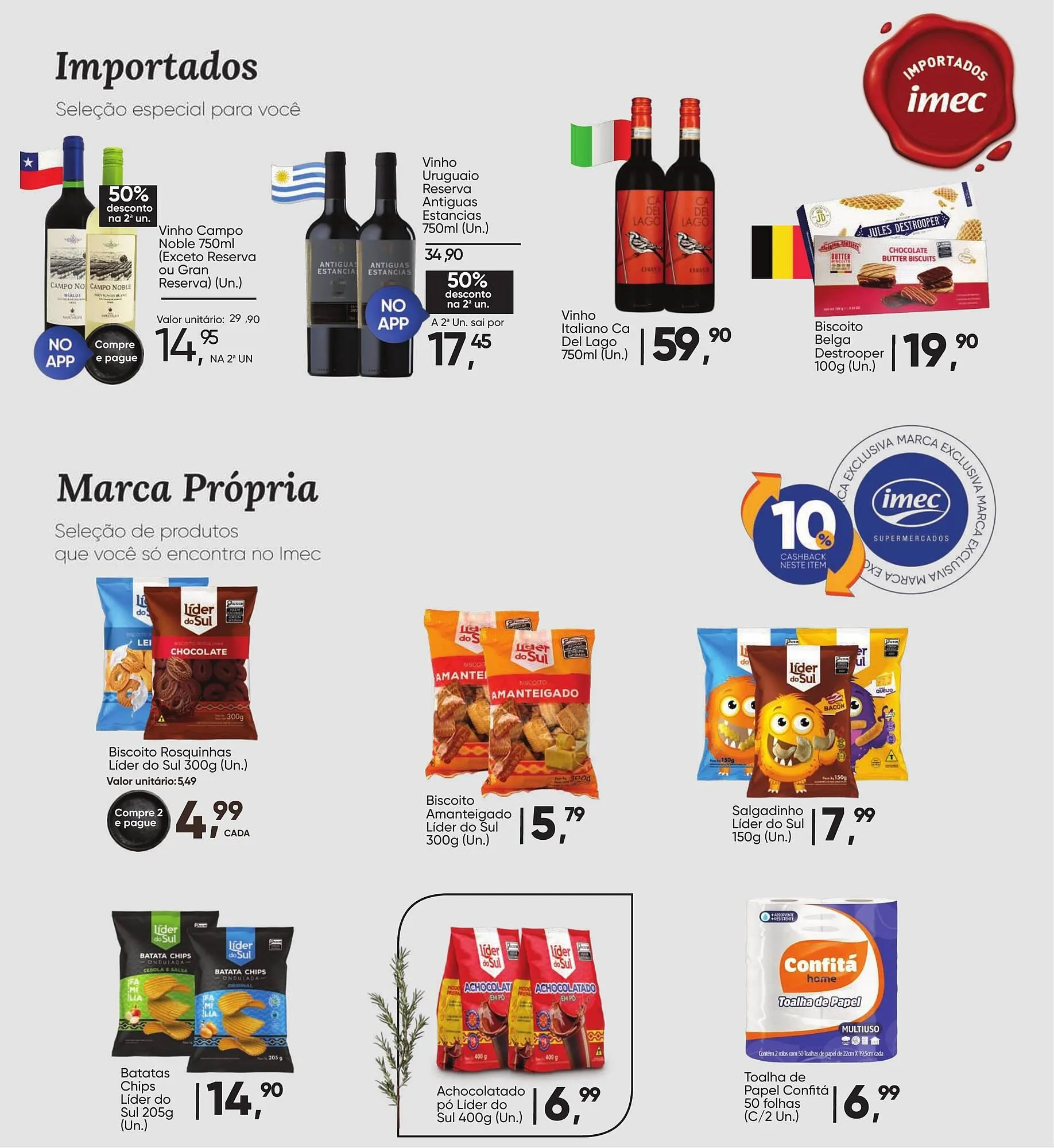 Encarte de Catálogo Imec Supermercados 16 de julho até 27 de julho 2025 - Pagina 13