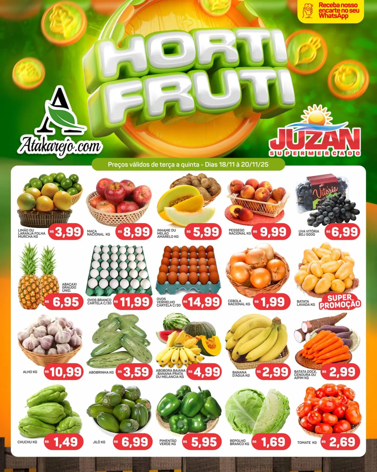 Encarte de Encarte Juzan 18 de novembro até 20 de novembro 2025 - Pagina 1