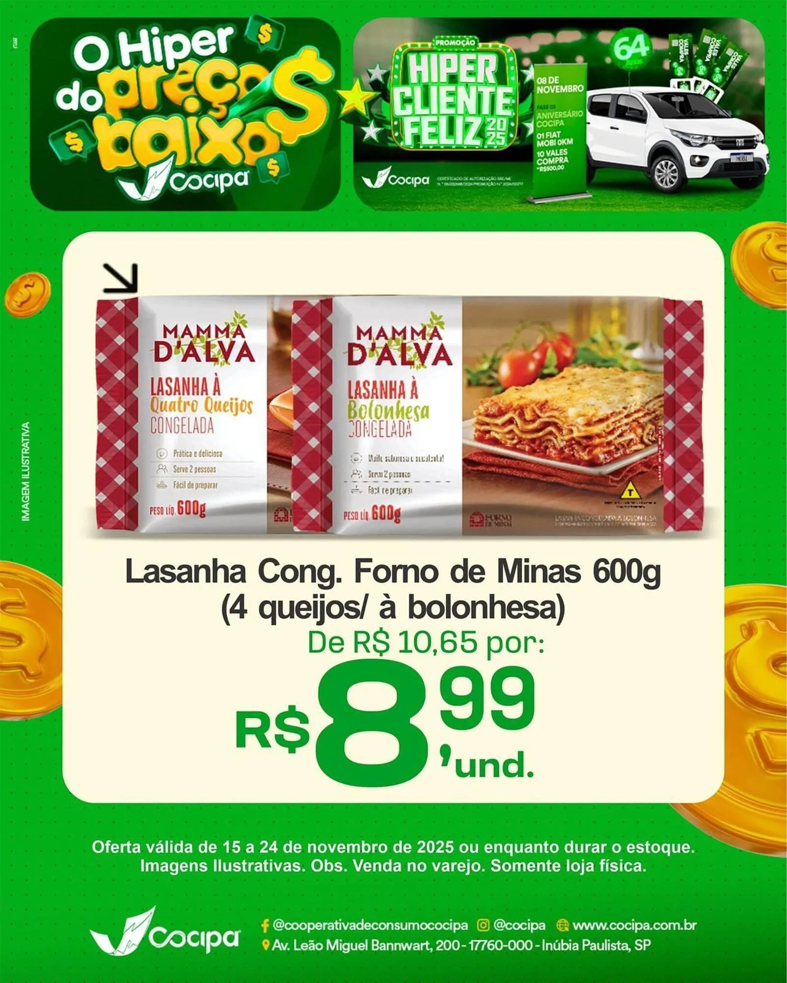 Encarte de Catálogo Cocipa 15 de novembro até 24 de novembro 2025 - Pagina 1